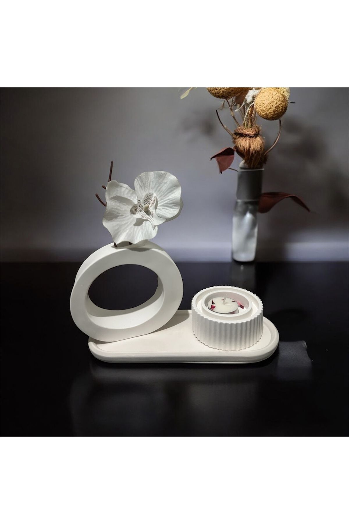 Home Modern Dekor Vazo Tealight Mumluk Ve Sunum altlığı İskandinav Tasarım
