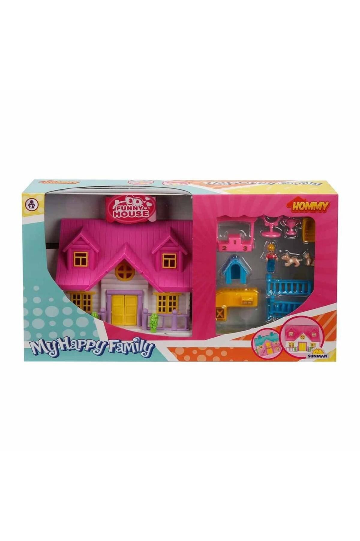 MR RZN STORE 02081 Sunman, 2 Katlı Ev Oyun Seti Villa