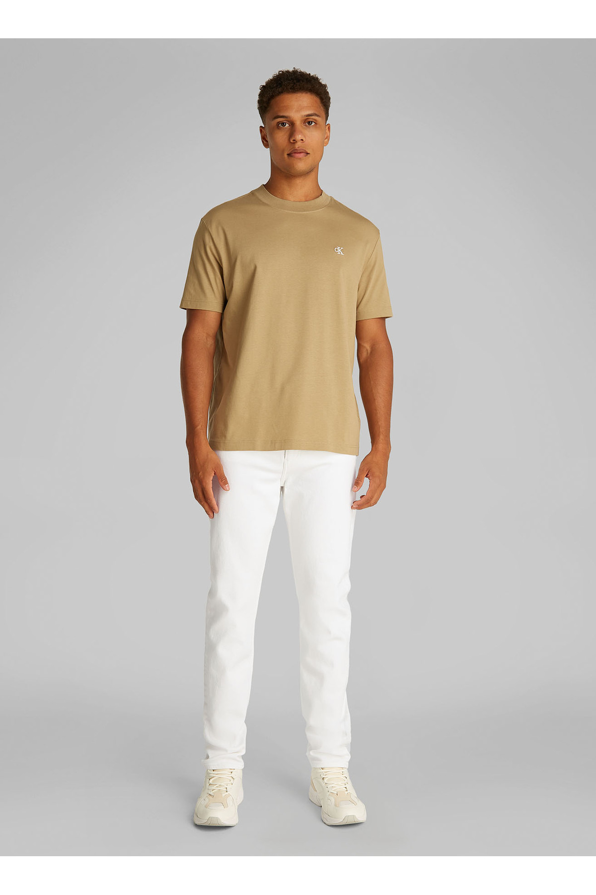 شلوار جینمردانهCalvin Kleinسفید
