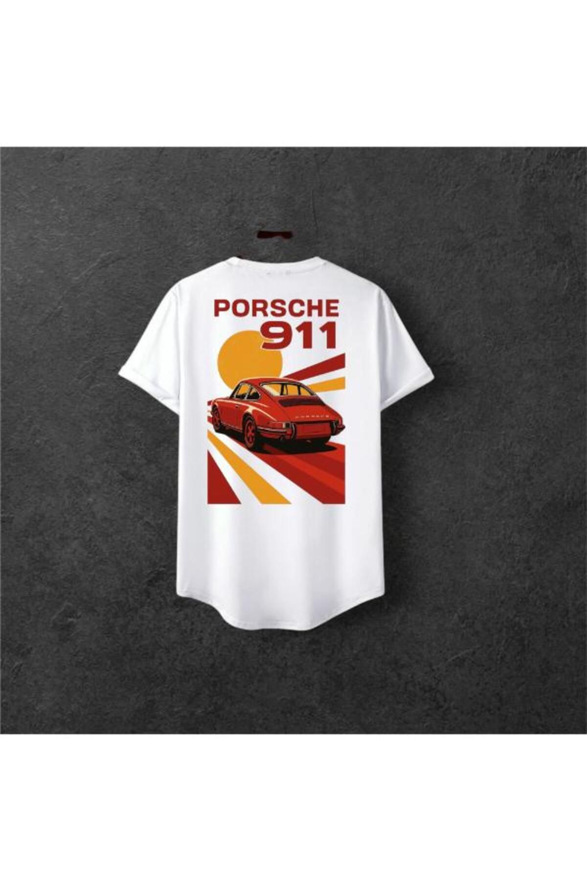 cesgu Oversize T-shirt Beyaz Baskılı 51