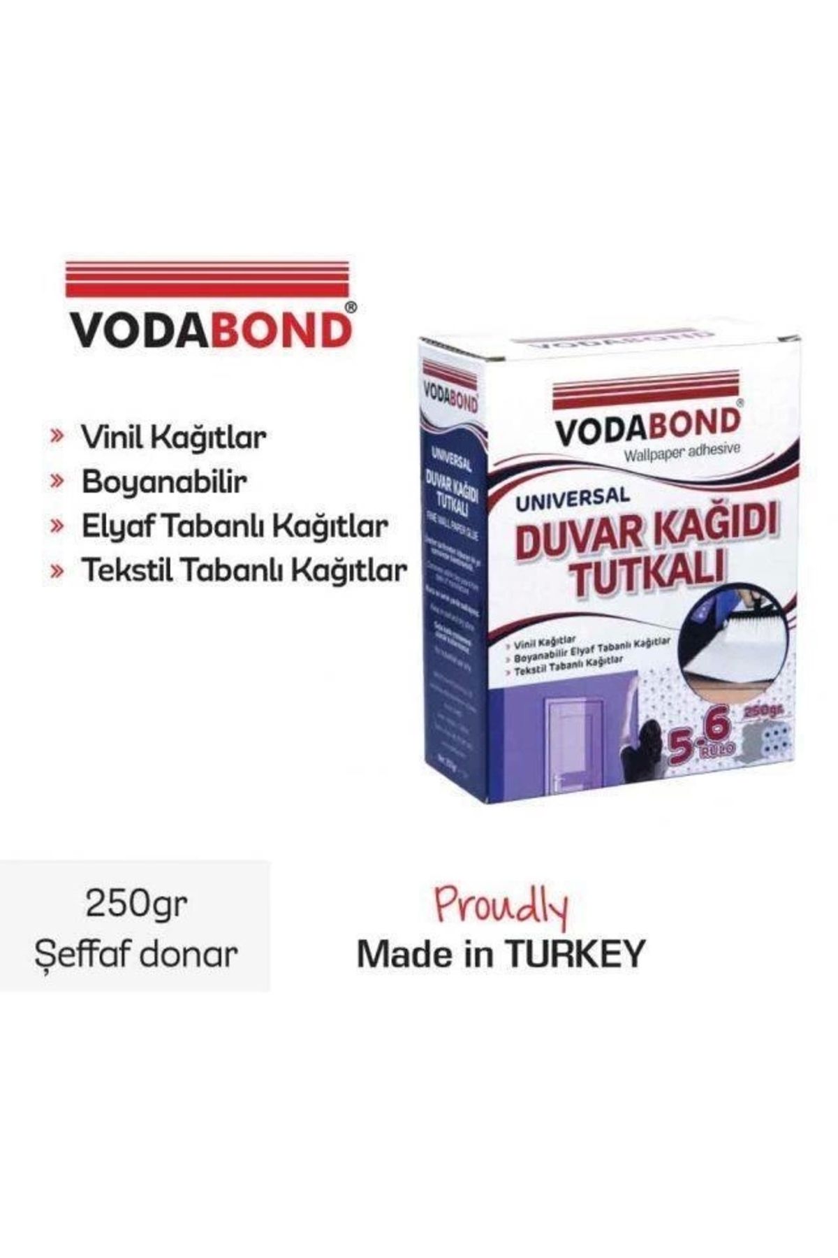 minaydan Vodabond 250 Gr Duvar Kağıdı Yapıştırıcısı