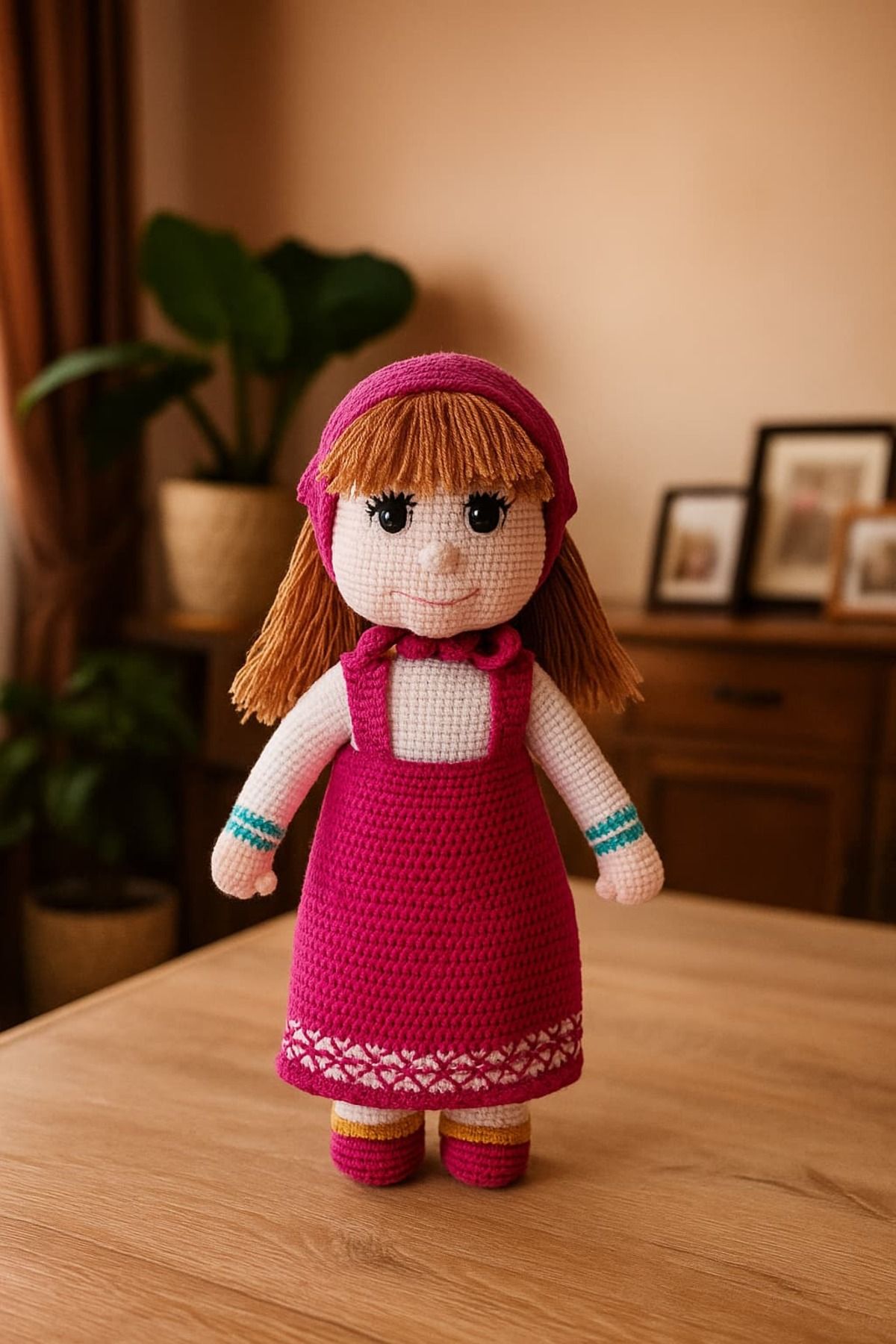 ZDL DERİ Amigurumi Sevimli Maşa