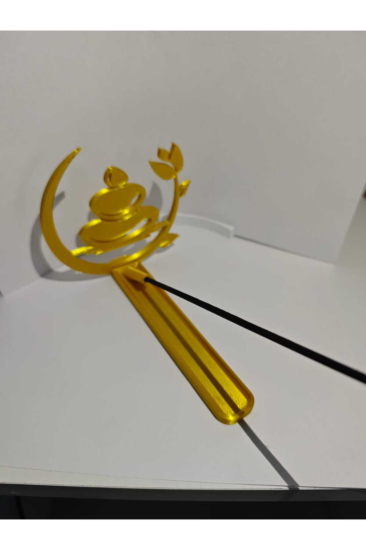 NO BRAND Yoga & Meditasyon Alanı İçin Tütsülük – Dekoratif Stand 3D Baskı