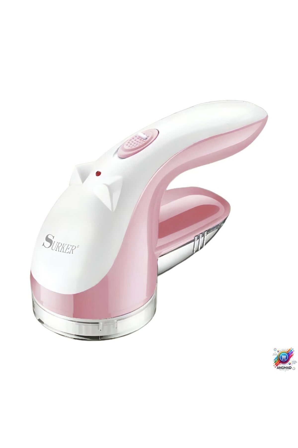 ideaavm-ANGMAD Rechargeable Lint Remover, Large Collection Container, 10h Autonomy, Pink 2