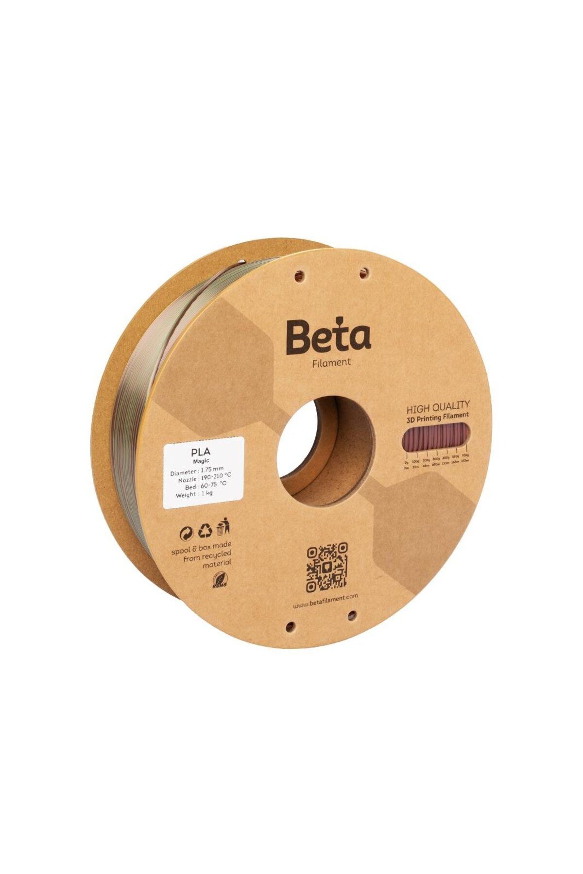 Beta Filament Beta PLA-Magic Silk Autumn