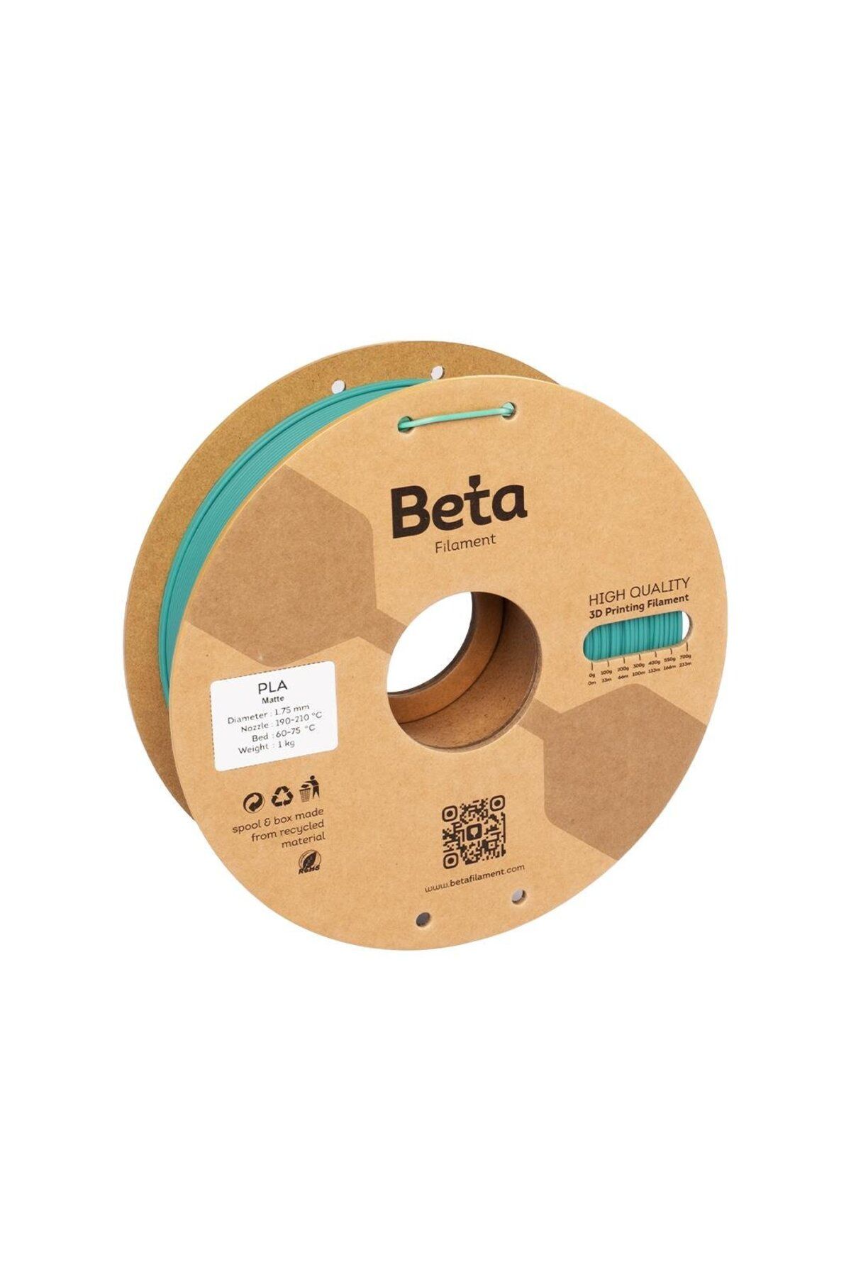 Beta Filament Beta PLA-Matte Filament Pine Green