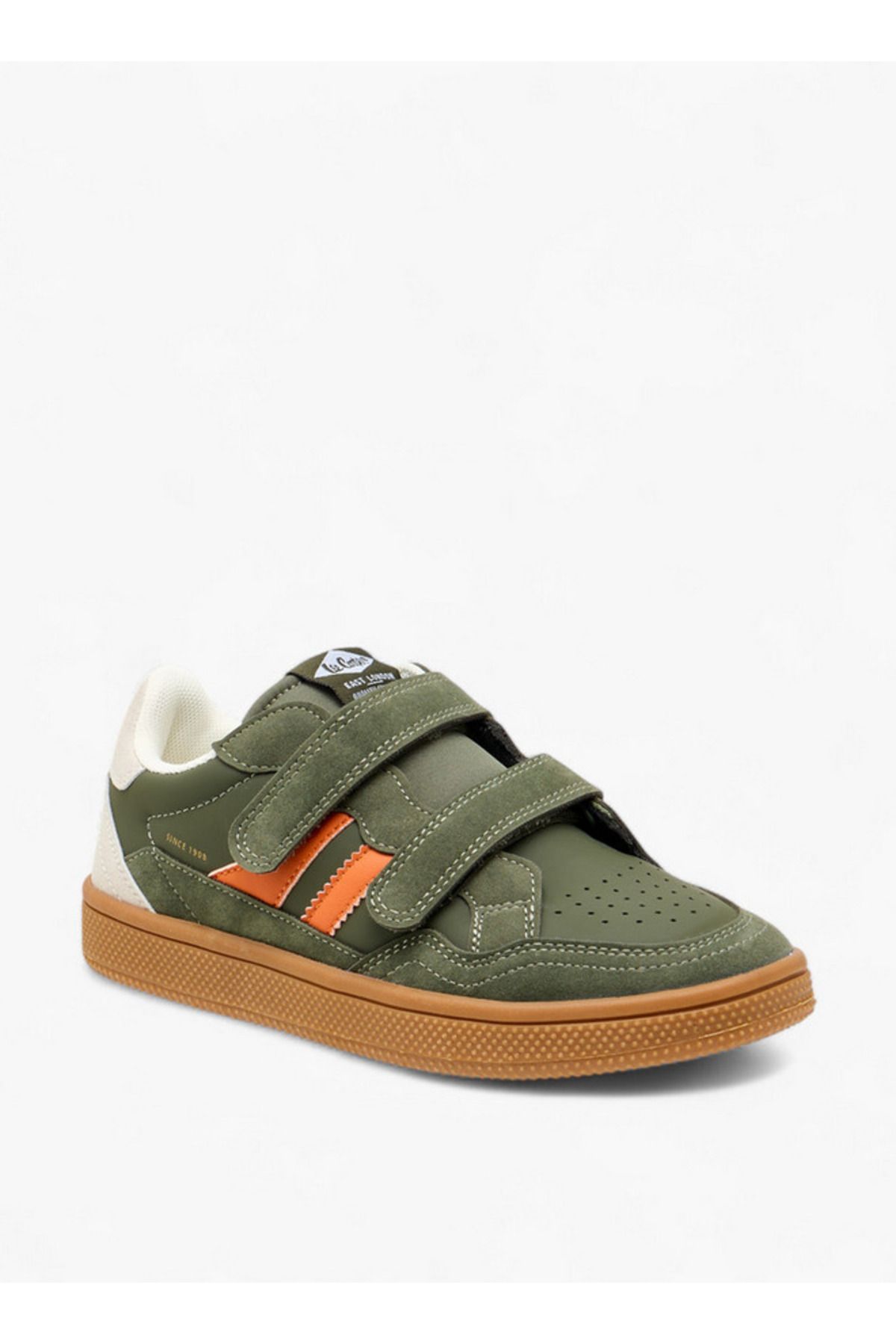 Lee Cooper-Boys' Colourblock Sneakers with Hook and Loop Closure 2