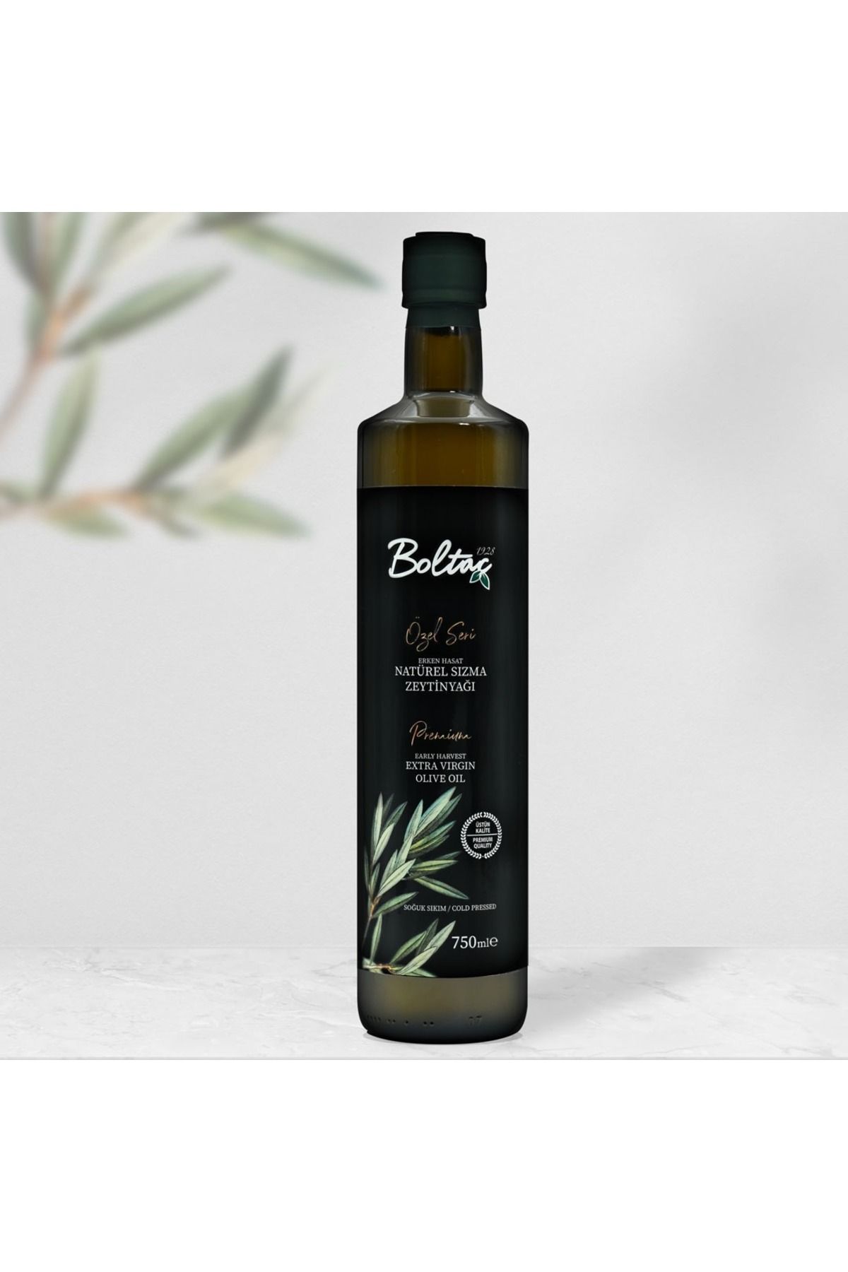 Boltaç Zeytinyağı 750 ML Özel Seri Natürel Sızma Zeytinyağı ( Gerçek Soğuk Sıkım)