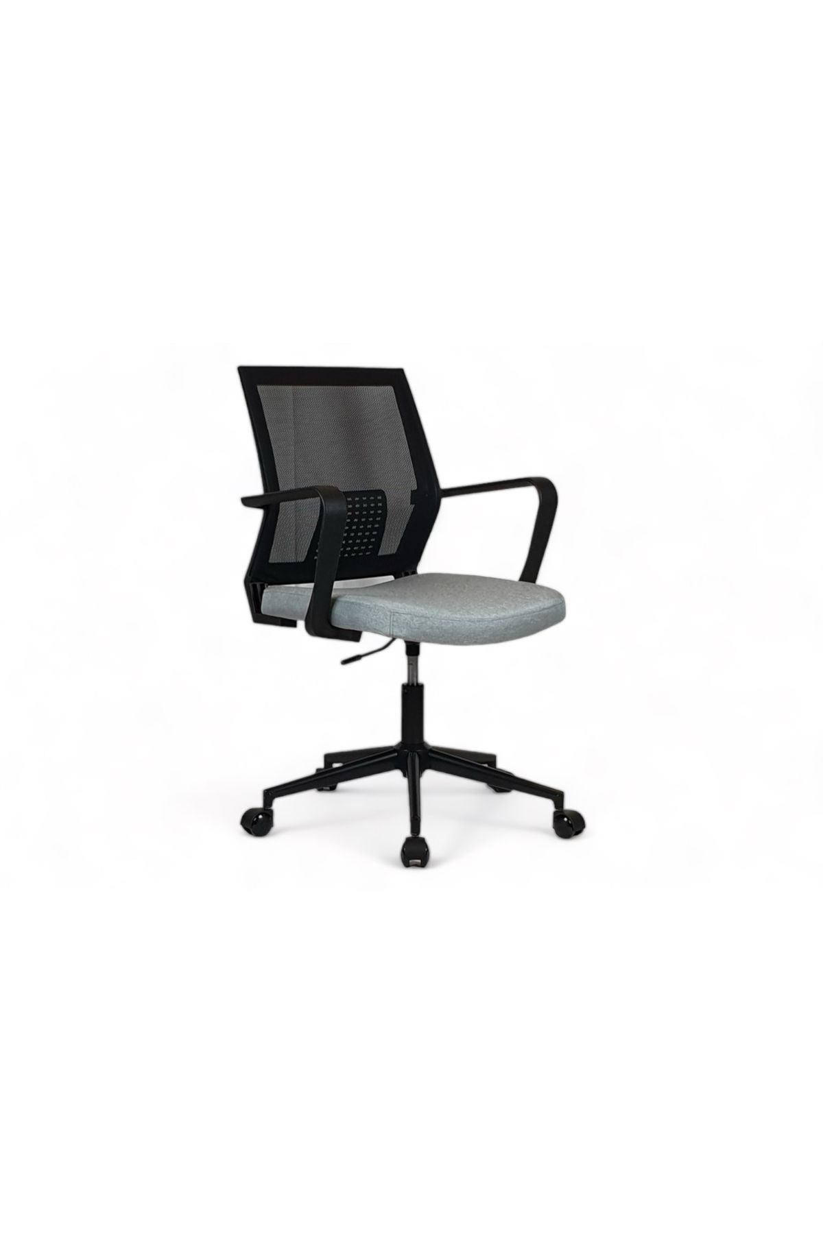 Vivense MESH OFİS SANDALYESİ, METAL AYAKLI, GRİ