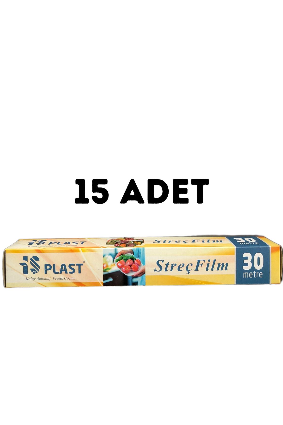 Home 30X30 Gıda Streç Film 15'Lİ Paket – Yüksek Kalite, Dayanıklı ve Pratik Kullanım