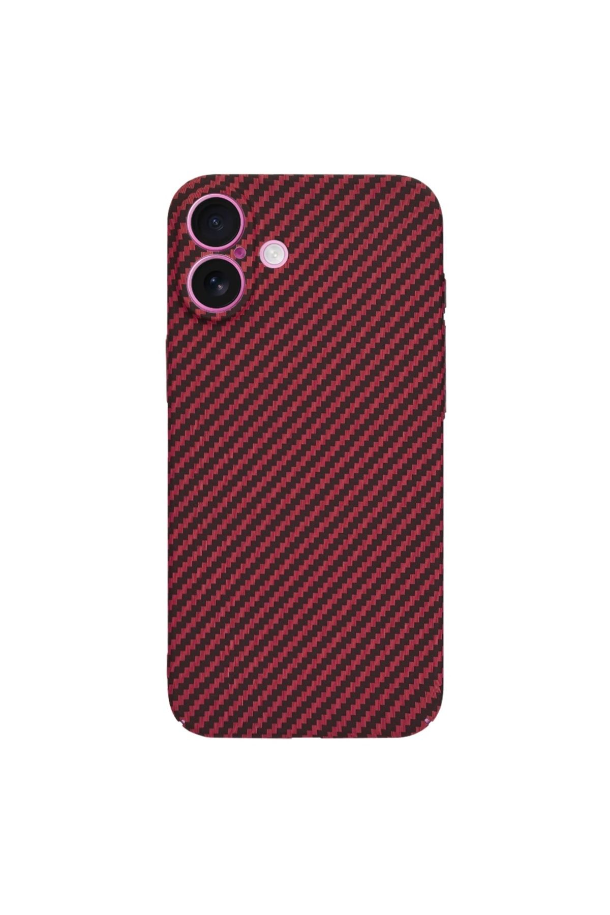 Techsuit-IPhone 16 Plus Case - Techsuit Carbonite FiberShell - Red 5