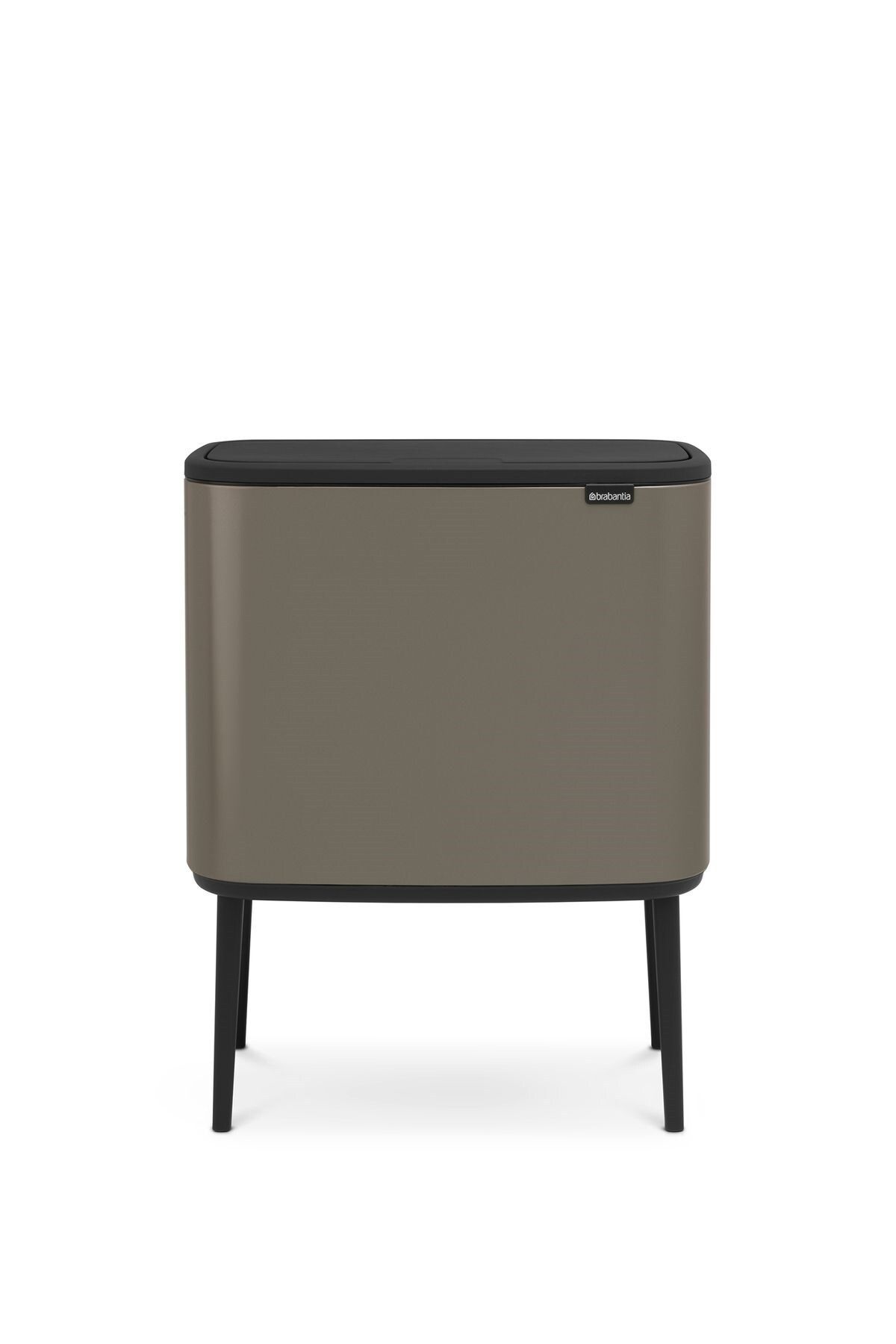 Brabantia Bo Platinum Çelik Dokunmatik Mutfak Çöp Kovası 36 Lt