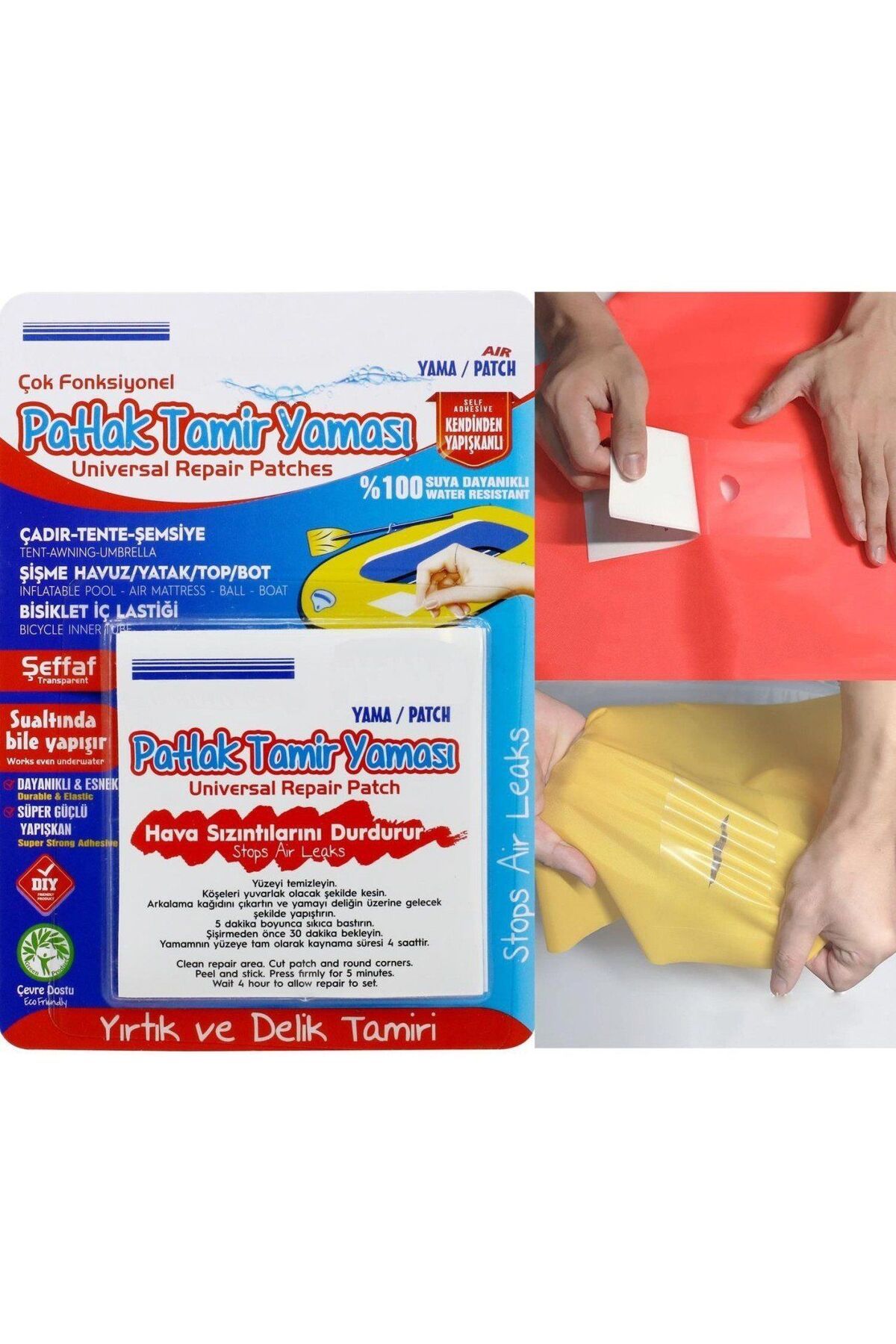 Vodaseal Patlak Tamir Yaması Şeffaf