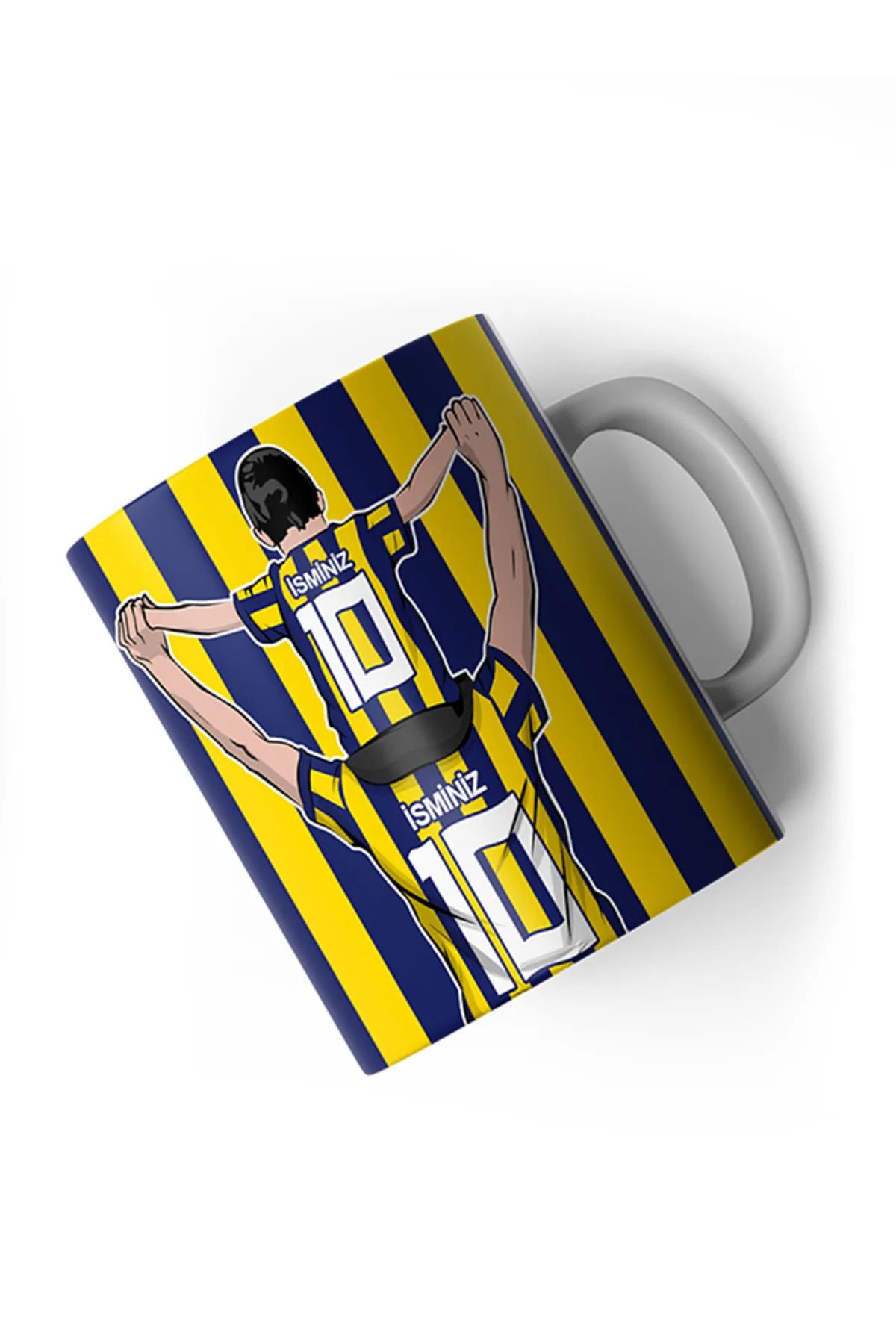 Layer Home FENERBAHÇE TARAFTAR BABA OĞUL İSİMLİ BASKILI KUPA BARDAK