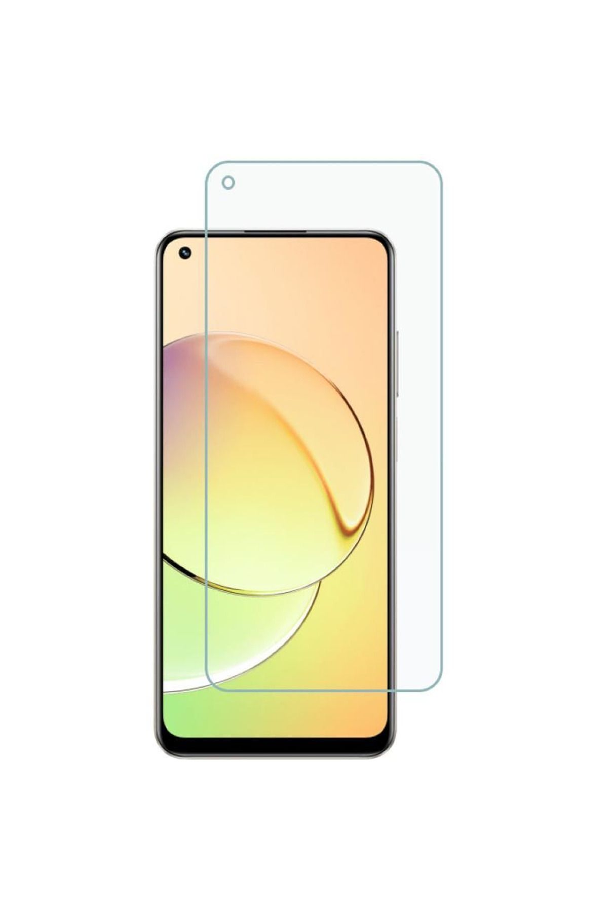 Nettech Realme 10 Uyumlu Kılıf Dostu Cam Ekran Koruyucu (Şeffaf)