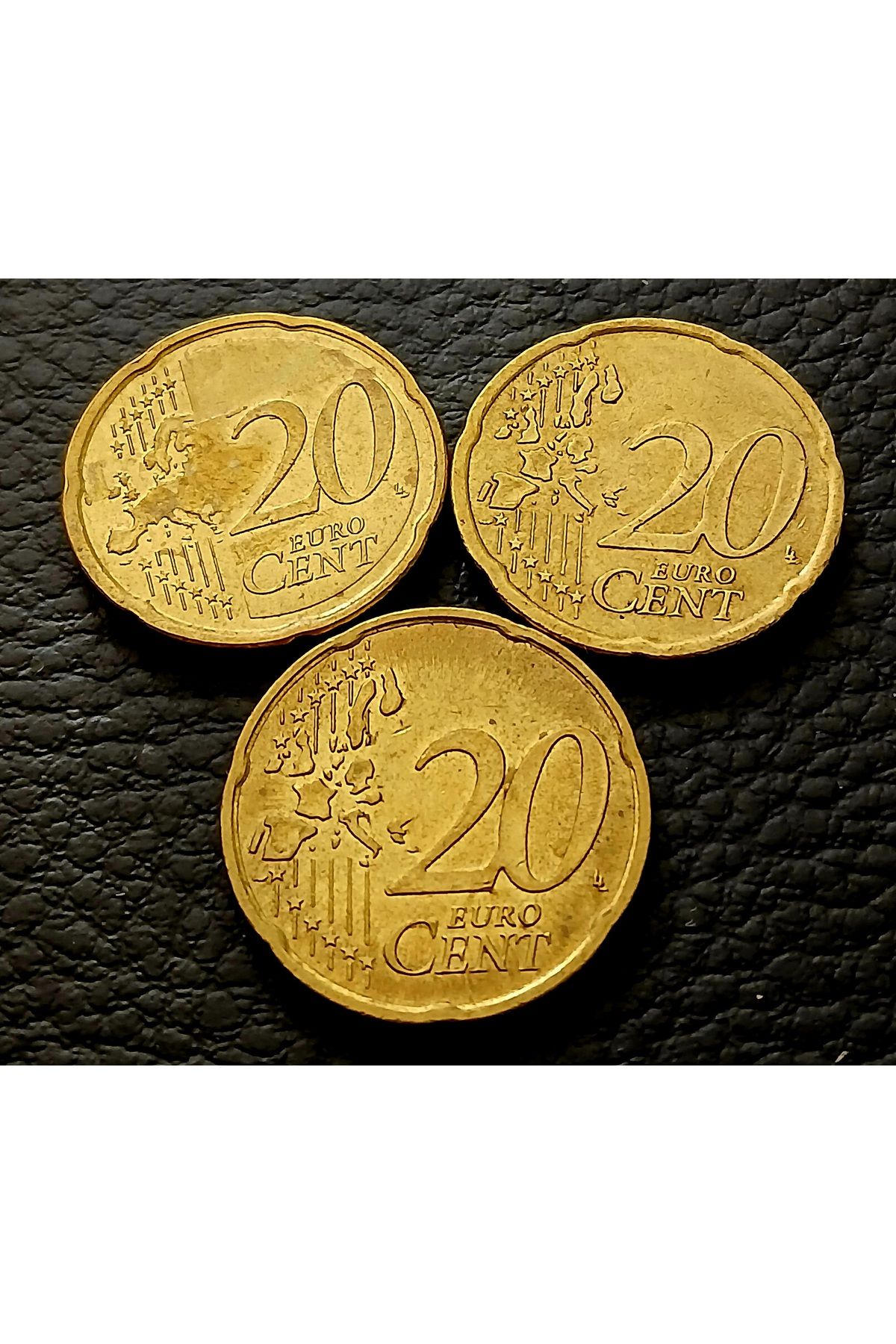DÜZGÜN TİCARET 20 EURO CENT YABANCI MADENİ PARA 3 ADET