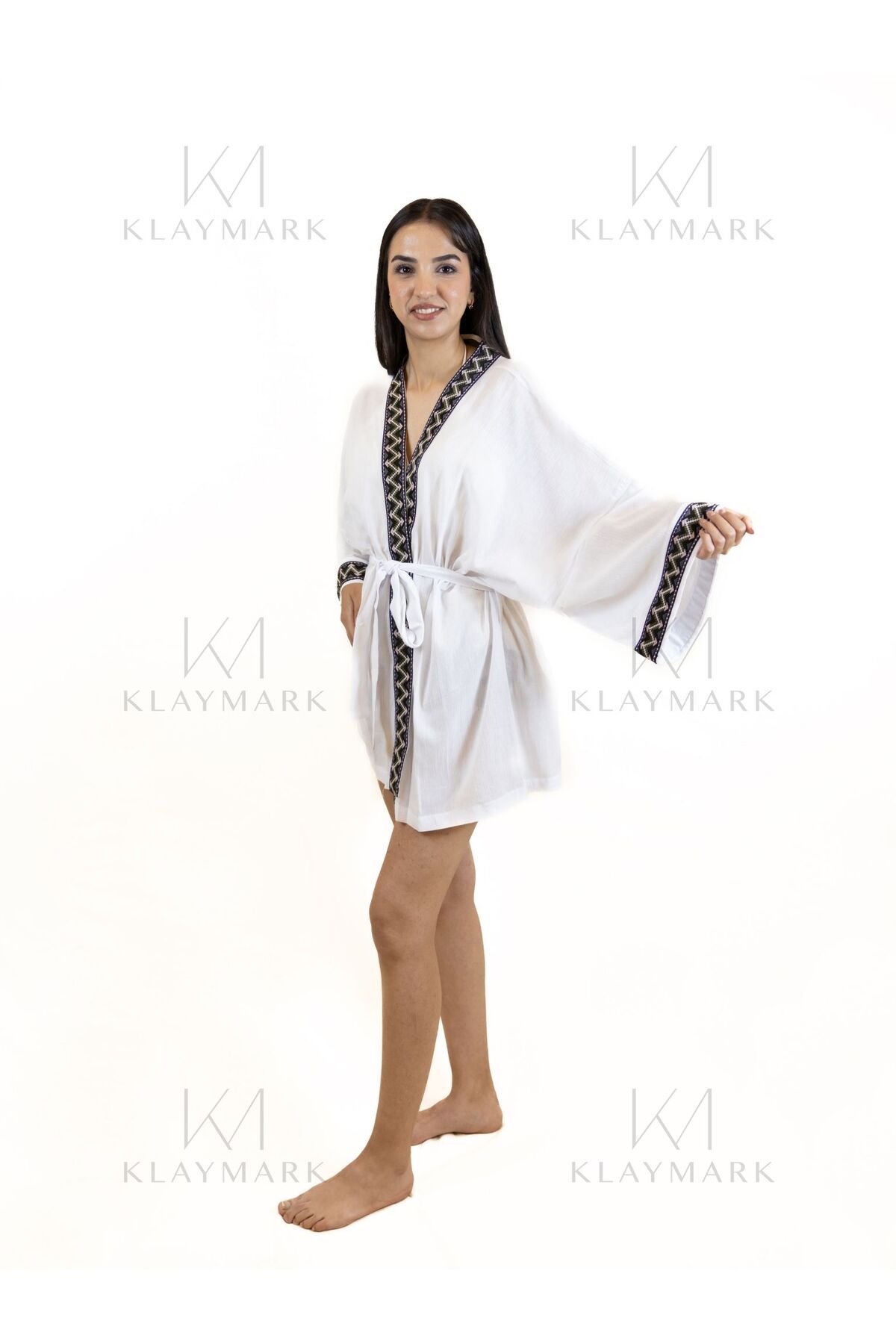 KLAYMARK Silley Kısa Kimono