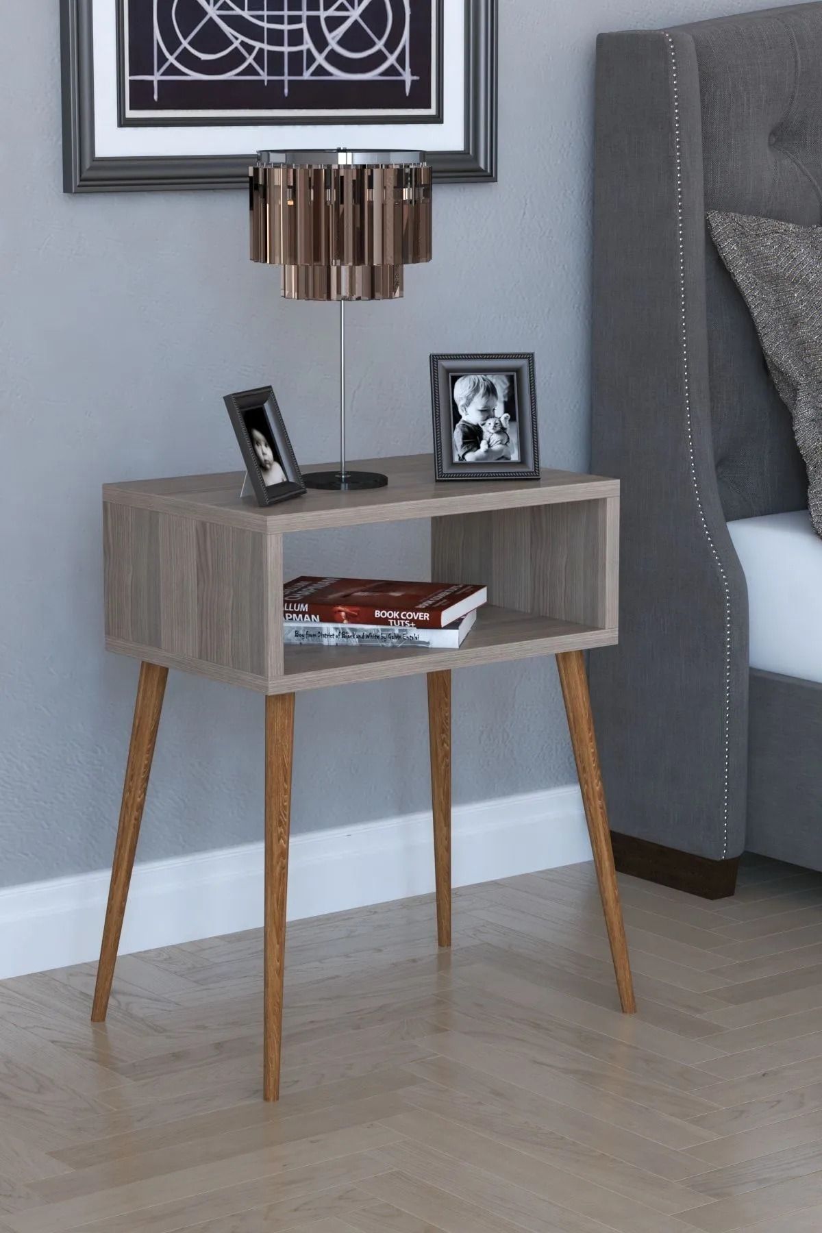 Remaks Neptün Retro Komodin Başucu Sehpa Çok Amaçlı Zigon Orta Sehpa Cordoba