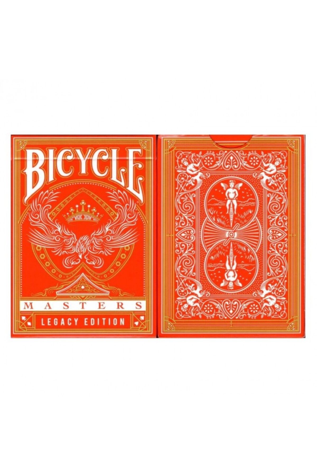 Bicycle-®   Masters Legacy Edition Red - لعبة ورق حمراء قابلة للتجميع 2
