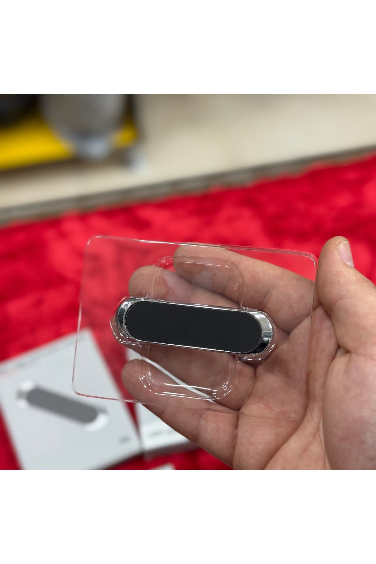 Korkmaz Oto Market & Aksesuar Güçlü Mıknatıs Telefon Tutacağı Ev-iş-araç kullanımı