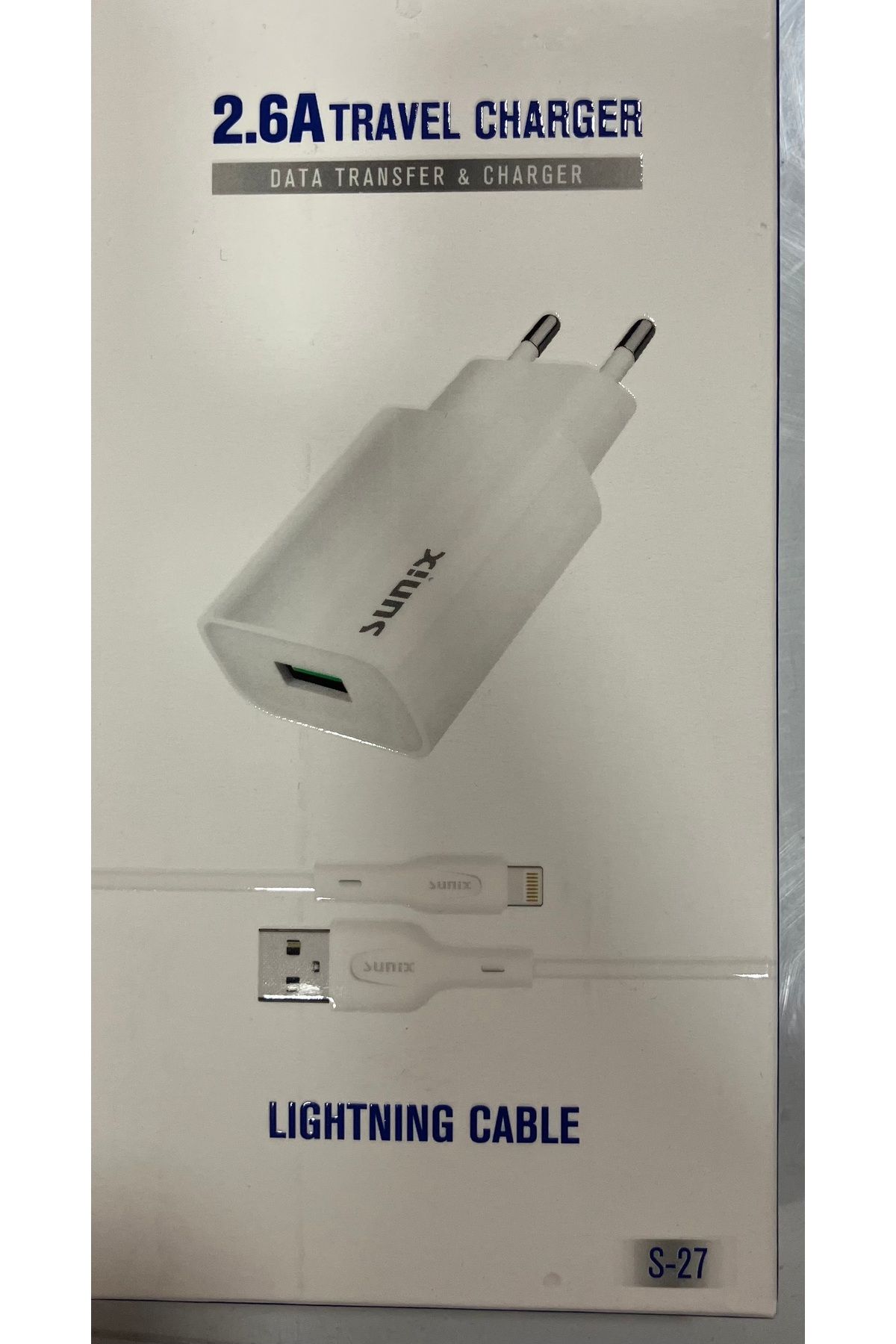 SUNIC IP İle Uyumlu Lıgthnıng Şarj Aleti S-27