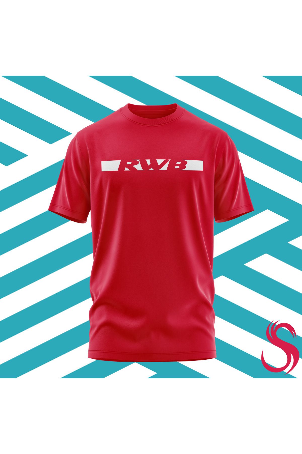 Scudetto T-Shirt RWB Logo Unisex Tişört