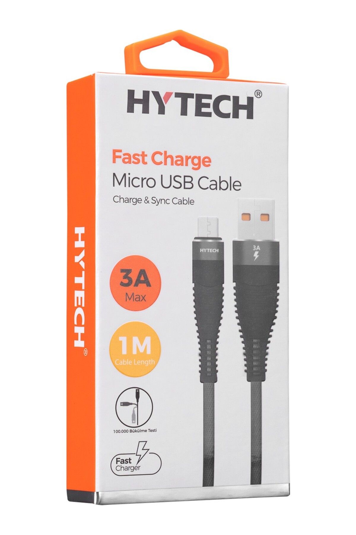 Hytech HY-X225 3A Micro USB Data ve Sarj Kablosu