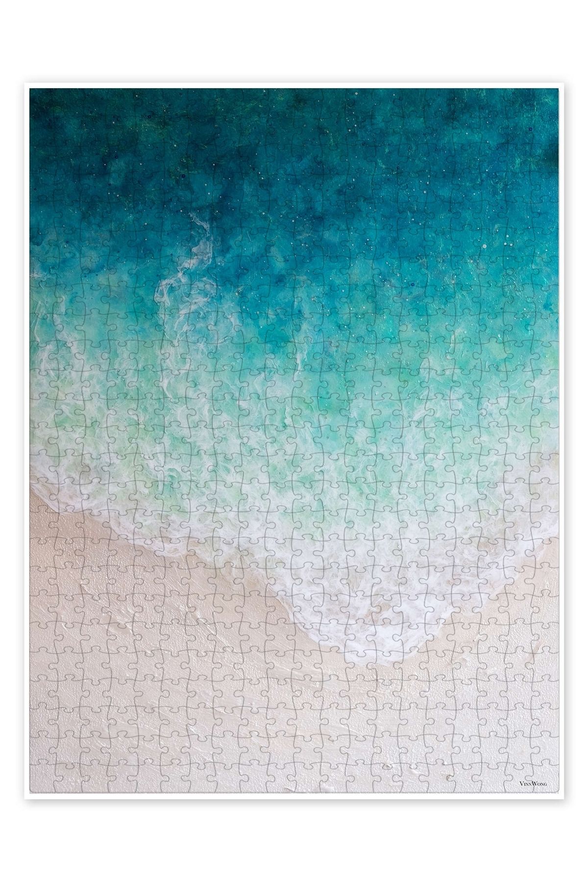 Jeronkarji Astral Tides 500 Parça Puzzle Yapboz Bohem Soyut Sanat Temalı