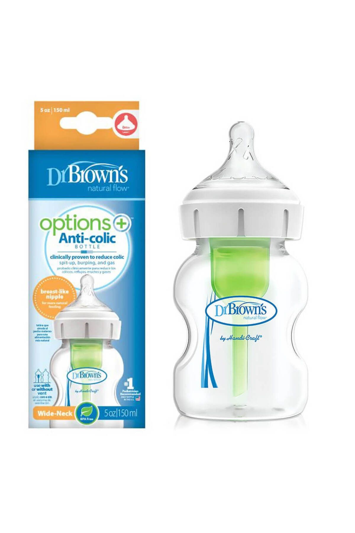 Kanonik Education Dr.Brown's PP Geniş Ağız Biberon 150 ml