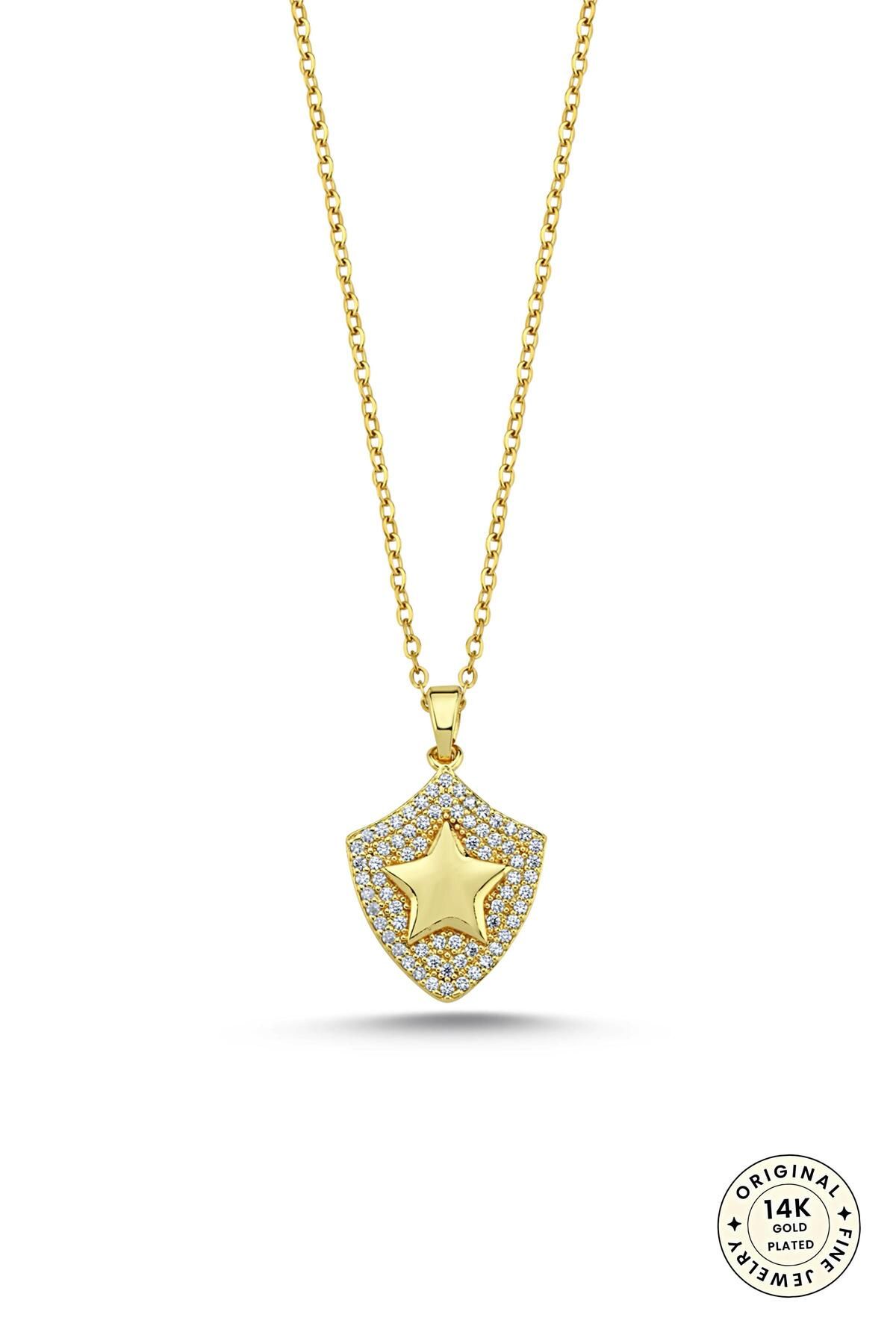 cacharel classic 14K Altın Kaplama Çelik Kolye