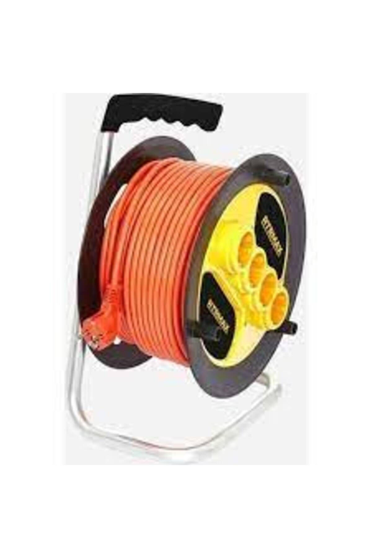 Rtrmax REM31550 Makaralı Kablo Açık Tip 50MT 3x1,5 mm