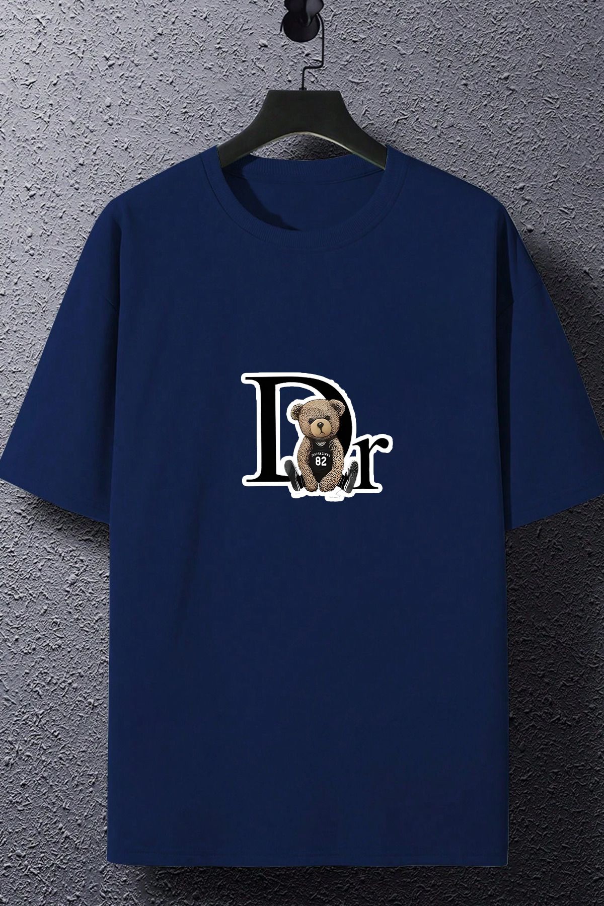 uyguntarz Unisex Dr. Ayı Tasarım Basklı Tshirt