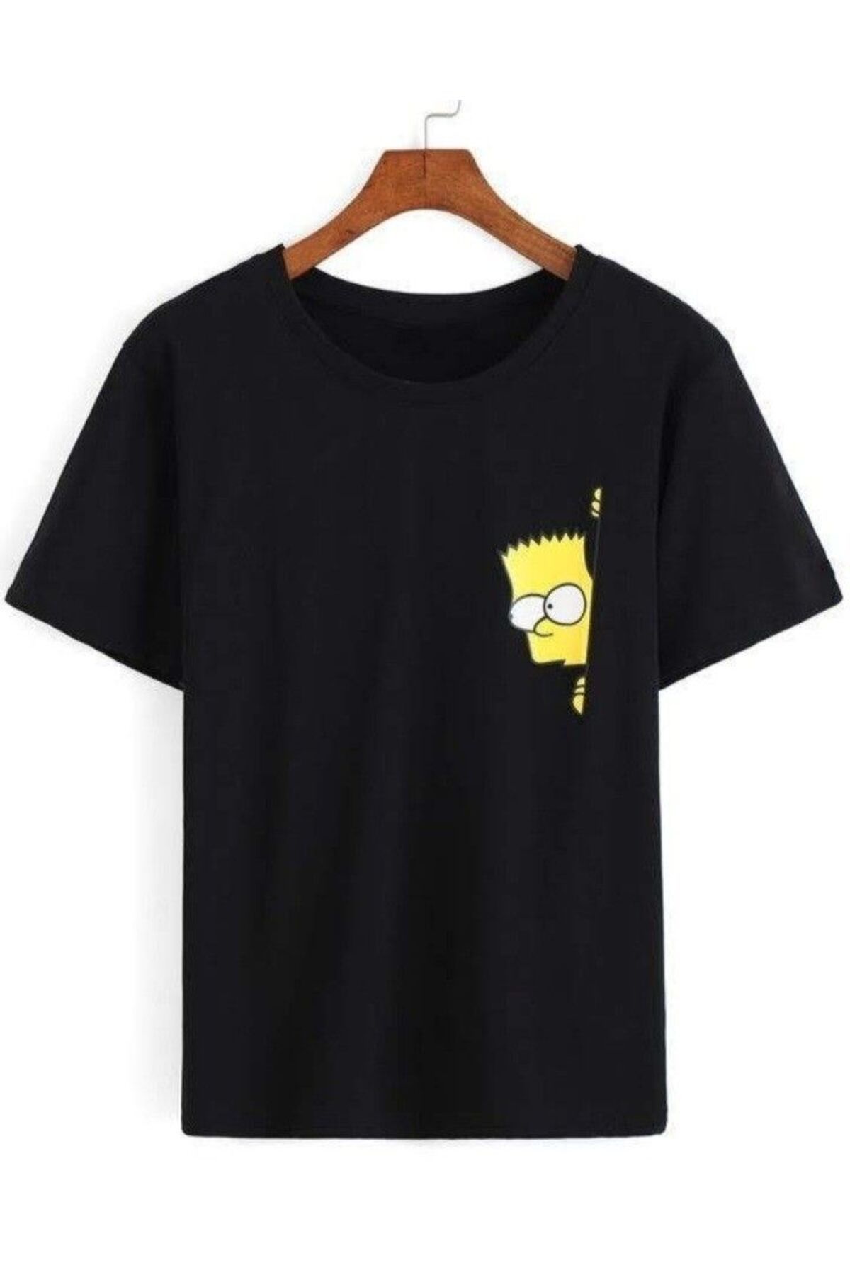 HB COVENANT siyah unisex Baskılı T-shirt