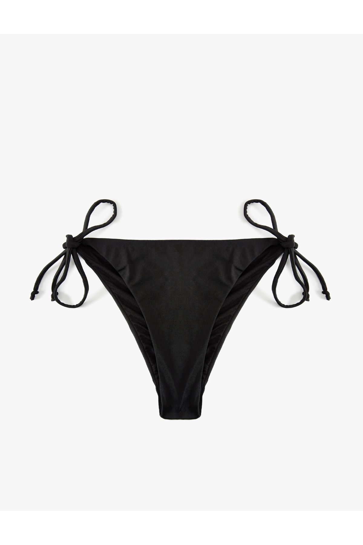 Koton Düşük Bel Arkası Drape Detaylı İpli Brazilian Bikini Altı