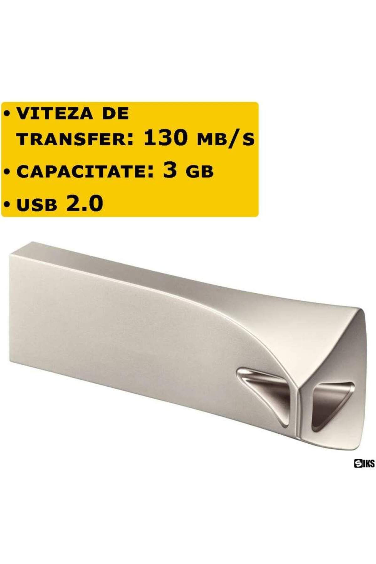 SIKS-USB 2.0 Memory Stick, Transfer Speed 130 MB/s, Water Resistant, Scratch Resistant, Metallic 6