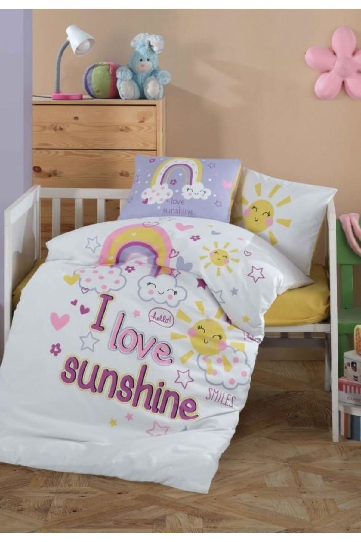 swilex + Bebek Nevresim Takımı sunx Love