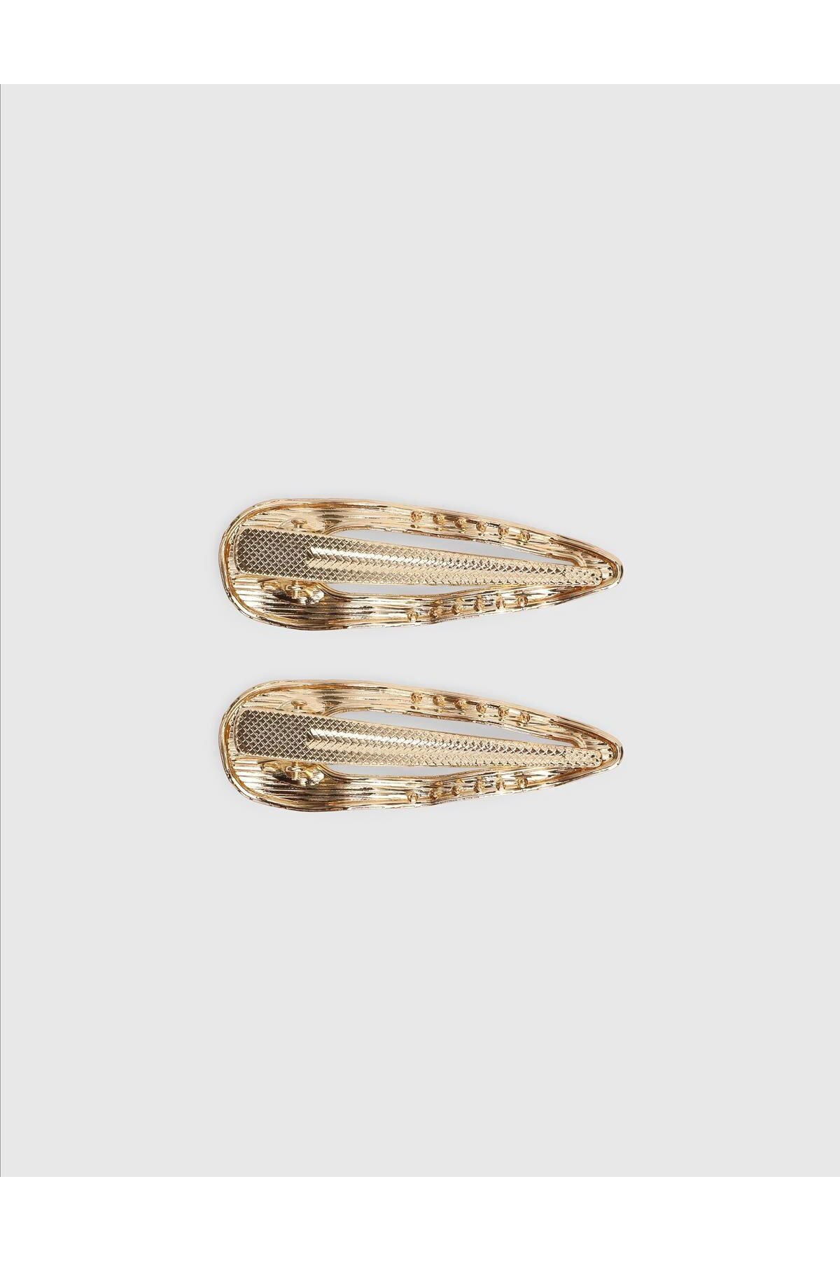 İLVİ-Novomes Gold Color Women's Buckle 5