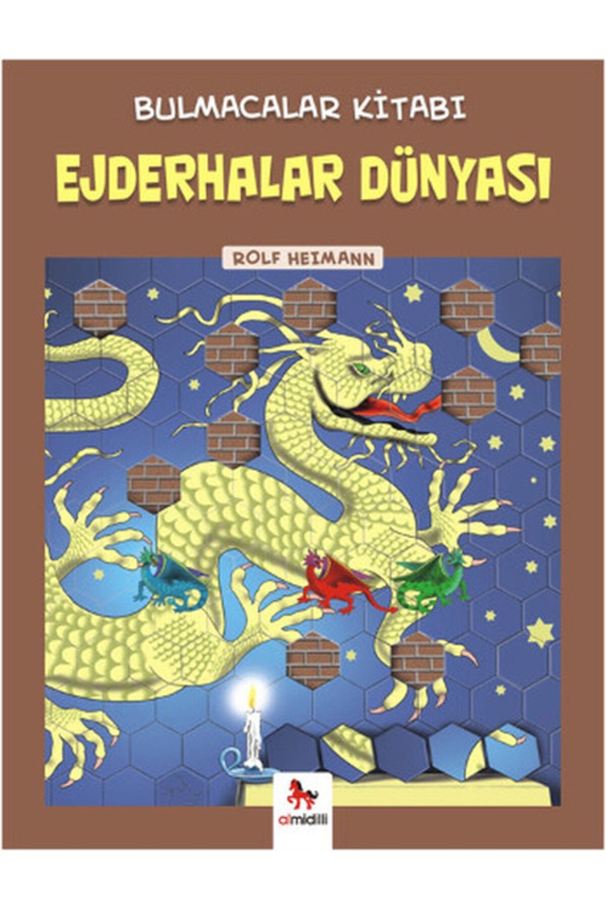 Abm Yayınevi Bulmacalar Kitabı - Ejderhalar Dünyası