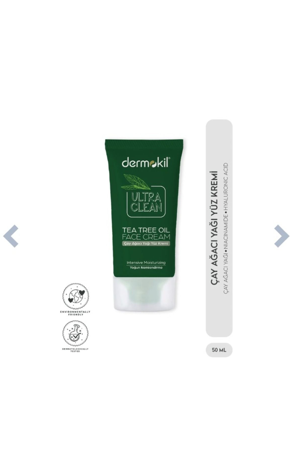 SECRET OF LOVE Ultra Clean Çay Ağacı Yağı Yüz Kremi 50ml