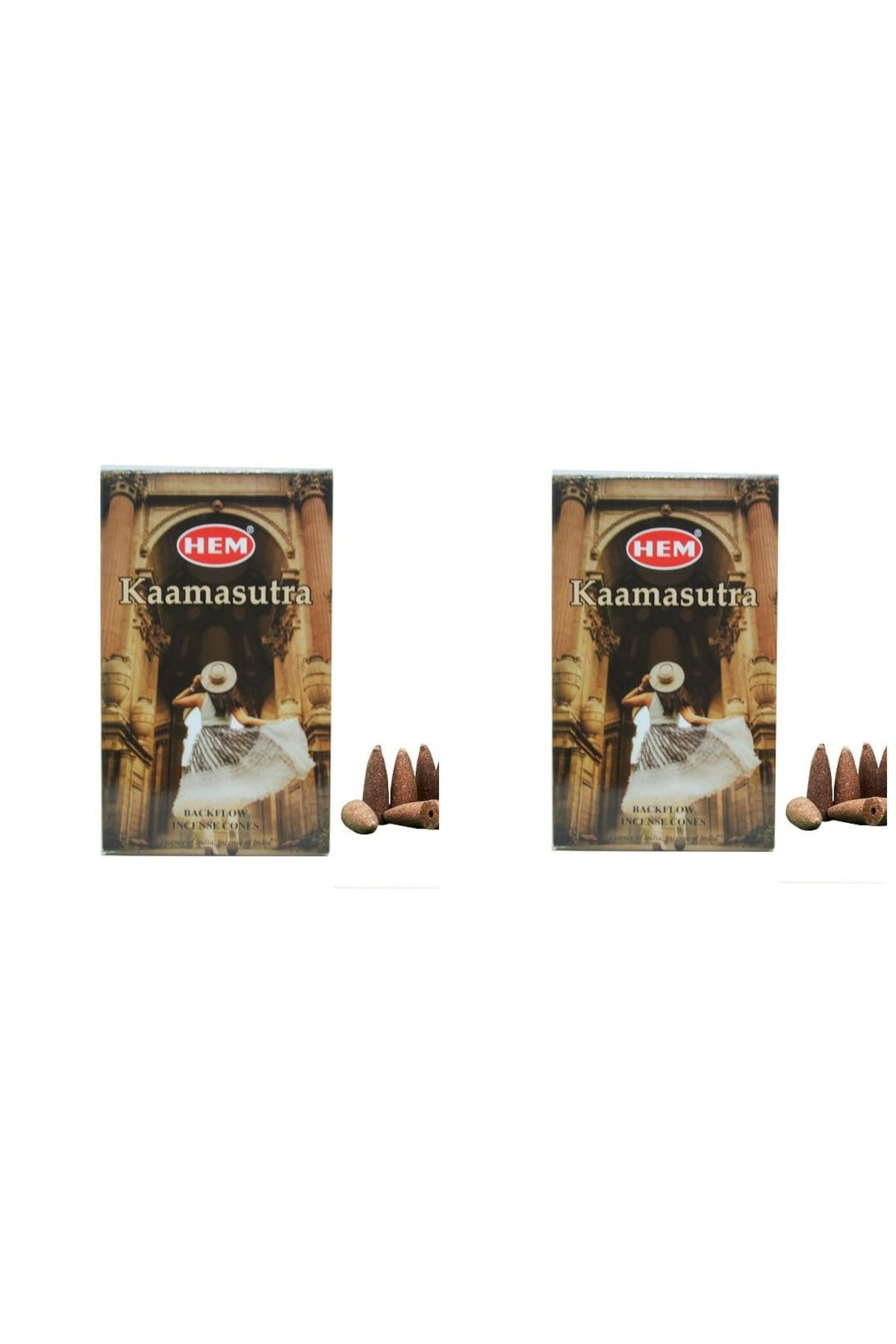 İkizler Hem kamasutra 2 paket toplam 20 adet geri akış konik tütsü