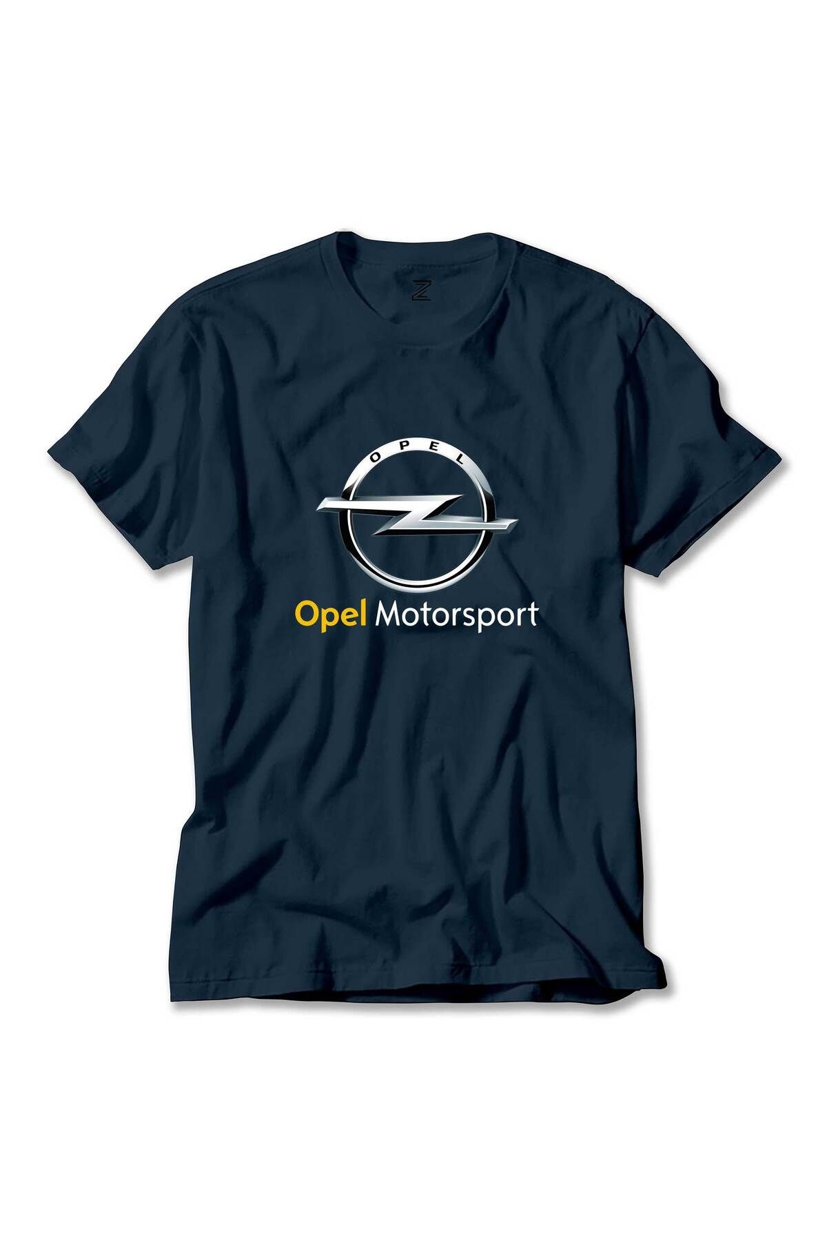 Z zepplin Opel Motorsport Lacivert Tişört