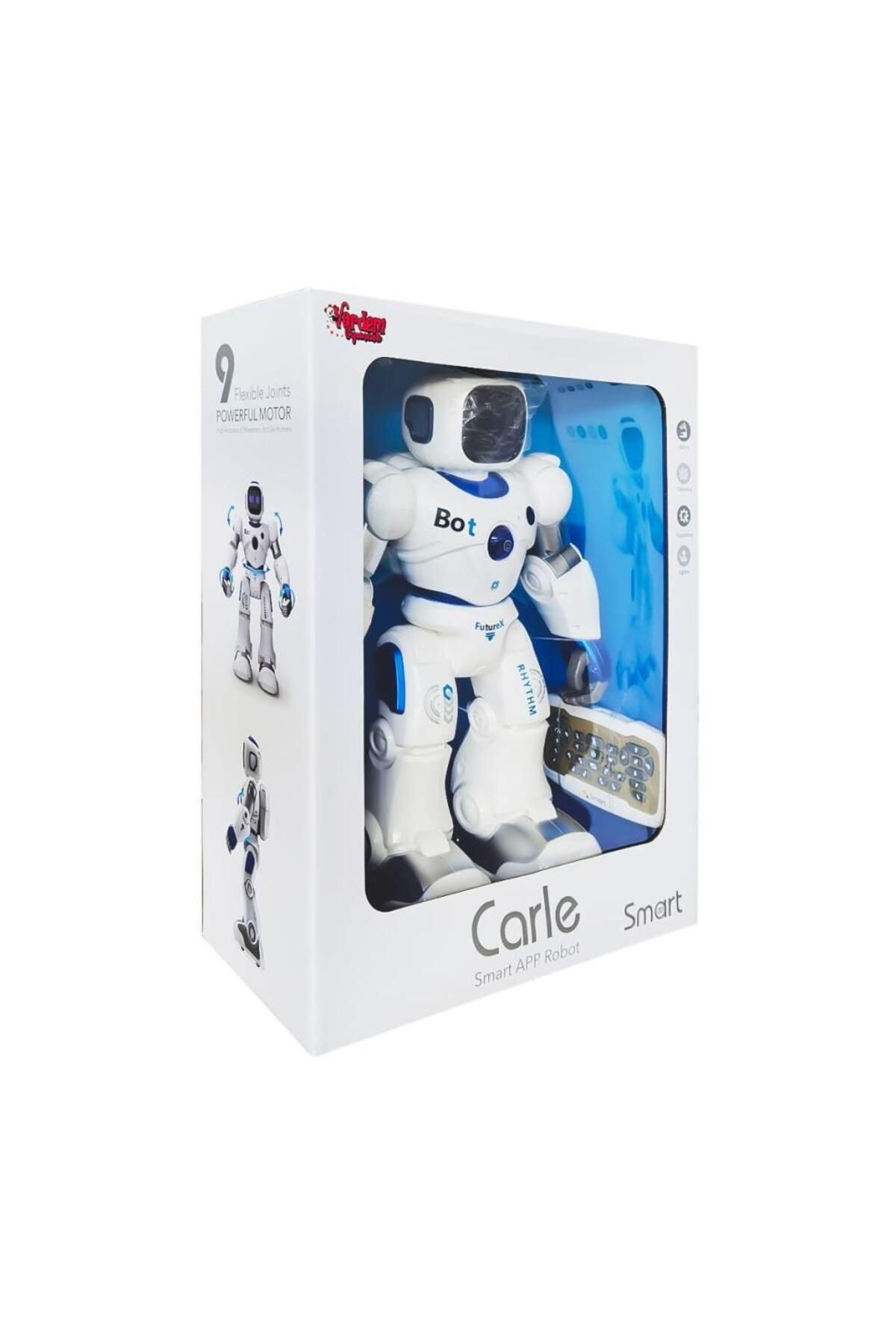 BLACK SPACE Nessiworld GAW--1088 Kumandalı İnteraktif Şarjlı Eğitici Eğlendirici Akıllı Büyük Robot