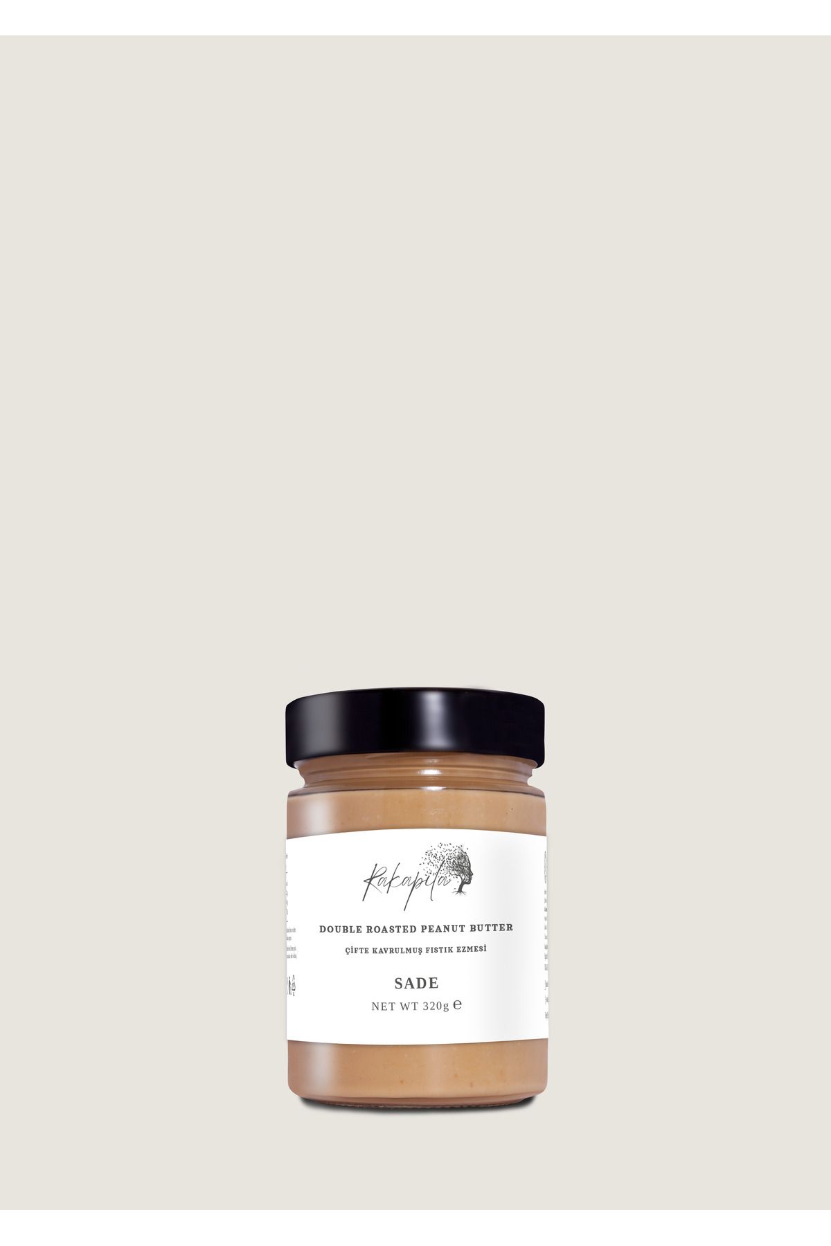 rakapila FISTIK EZMESİ PARÇACIKLI ŞEKERSİZ 320G