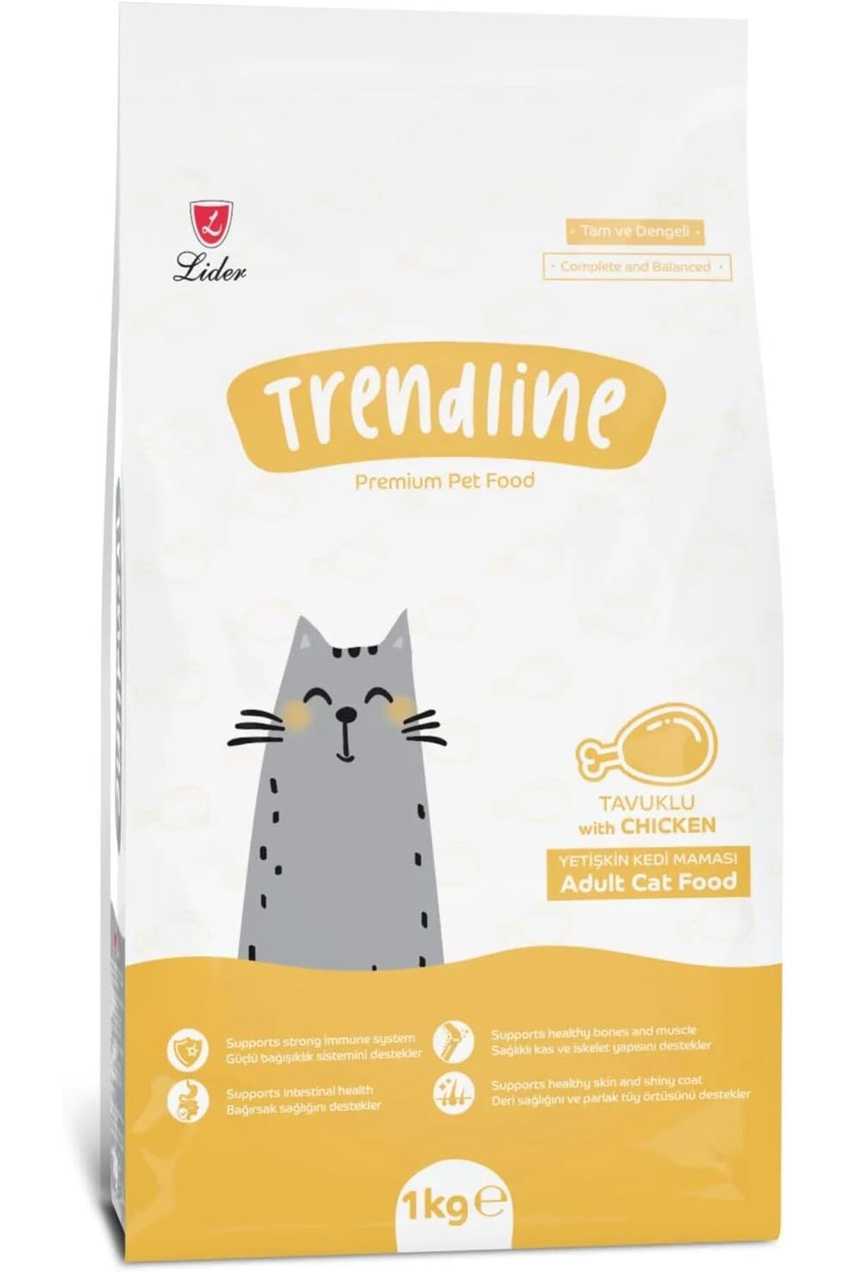 Trendline Tavuklu Yavru Kedi Maması 1 Kg