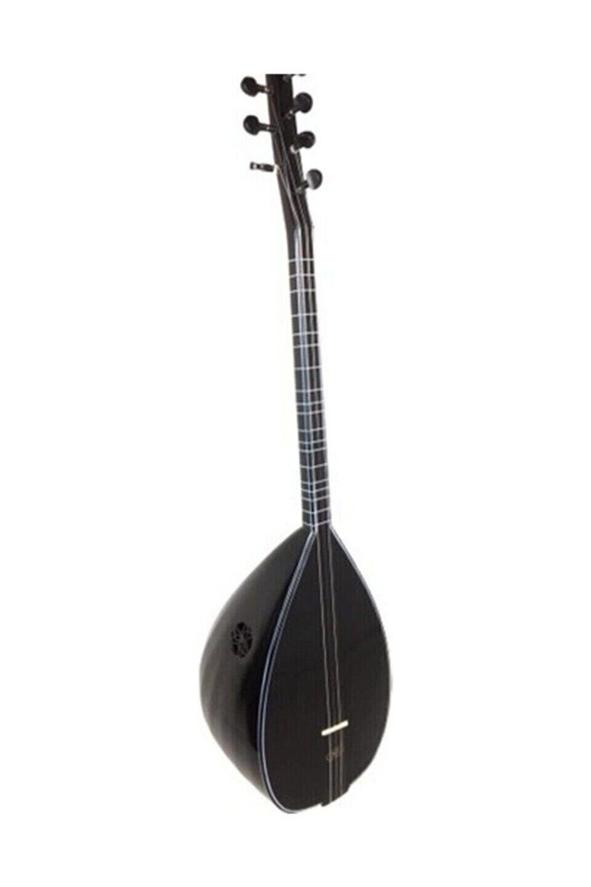 Sazhane Siyah Orta Düzey Jack Girişli Kompozit Bağlama (Kılıf-Yedek Tel -Tezene)