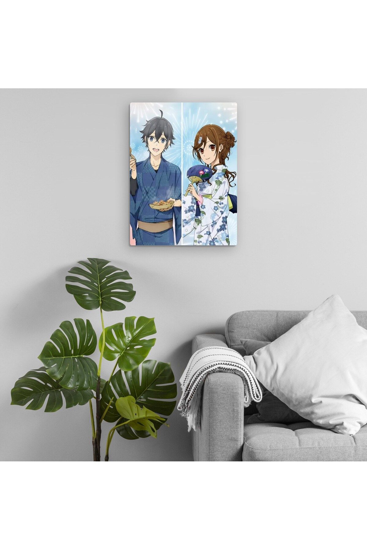 Pixxa Horimiya: Piece Metal Tablo Model 3