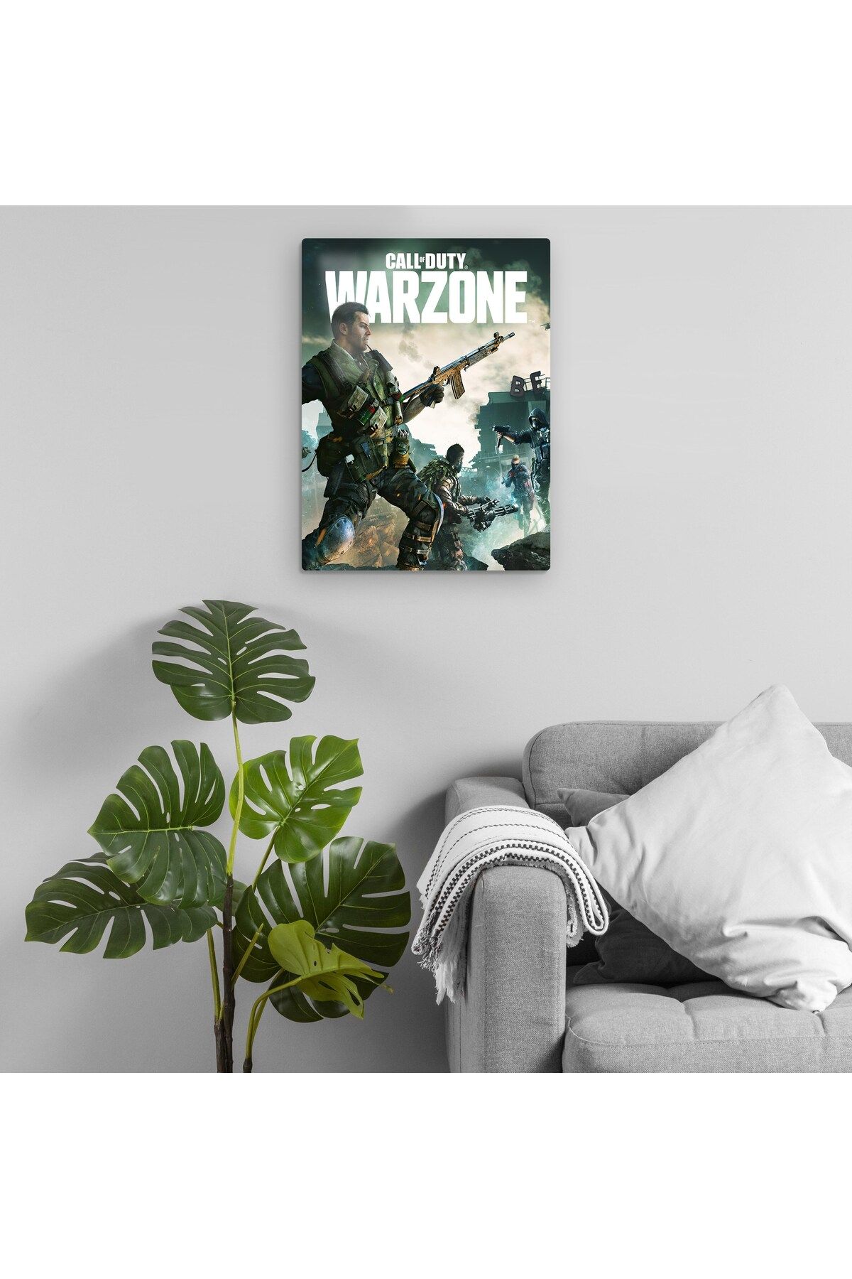 Pixxa Call of Duty: Warzone Metal Tablo Model 3