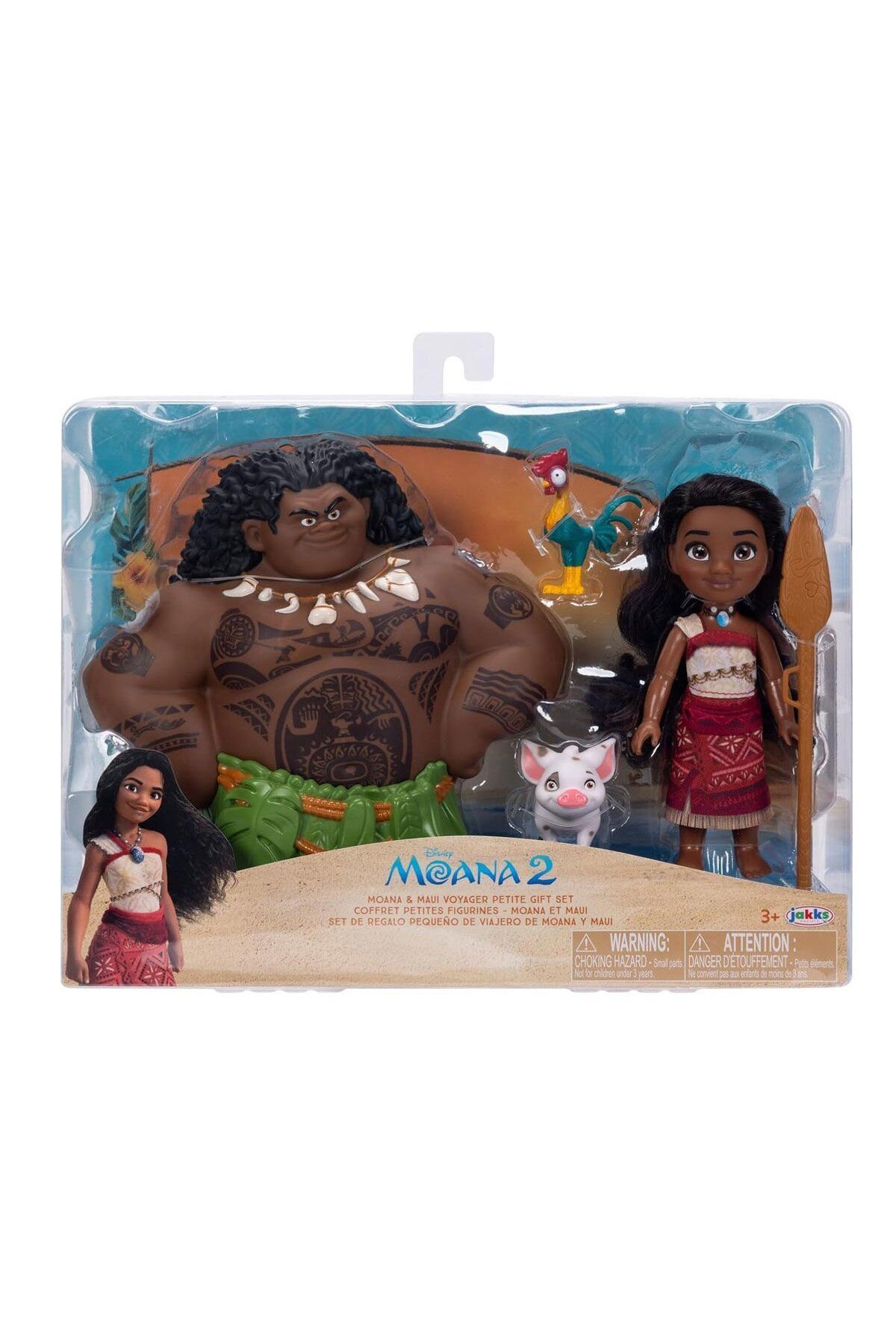 Neco JKP 237556 Disney Moana - 15 cm Maui & Moana ve Arkadaşları Set