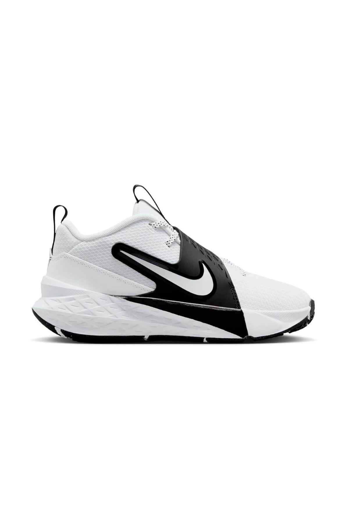 Nike Basketbol Ayakkabısı TEAM HUSTLE D 12 (GS) Beyaz Genç Basketbol Ayakkabısı