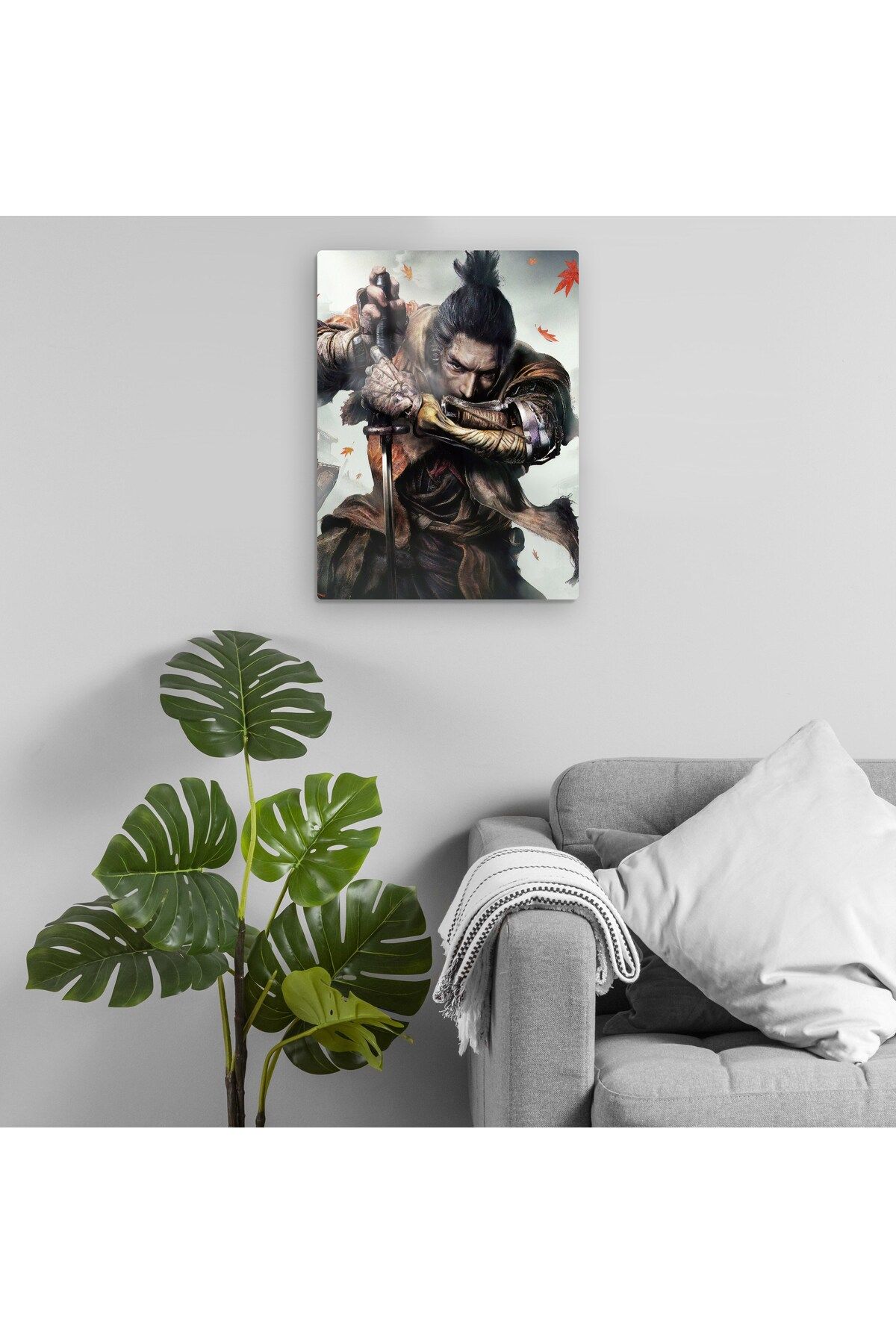 Pixxa Sekiro: Shadows Die Twice Metal Tablo Model 1